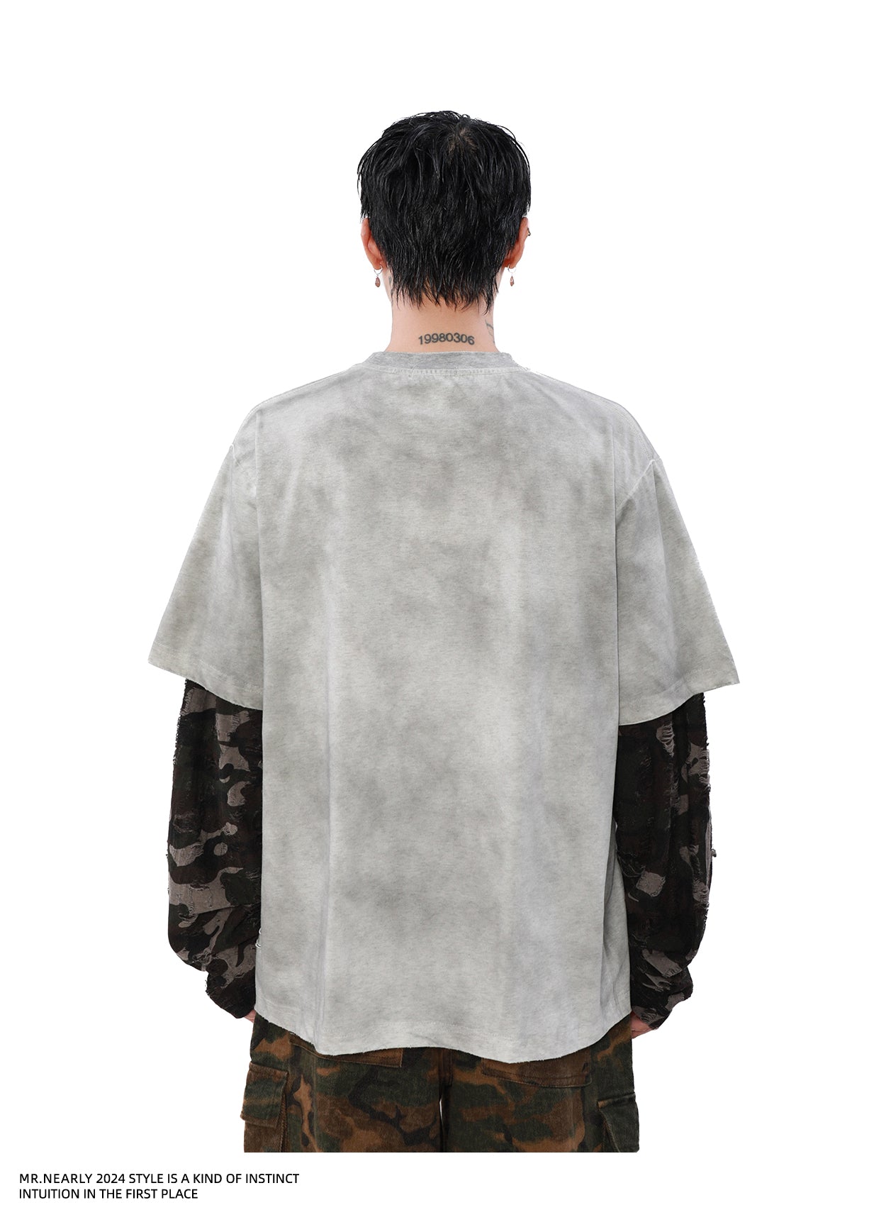 QS854A layered L/S tee