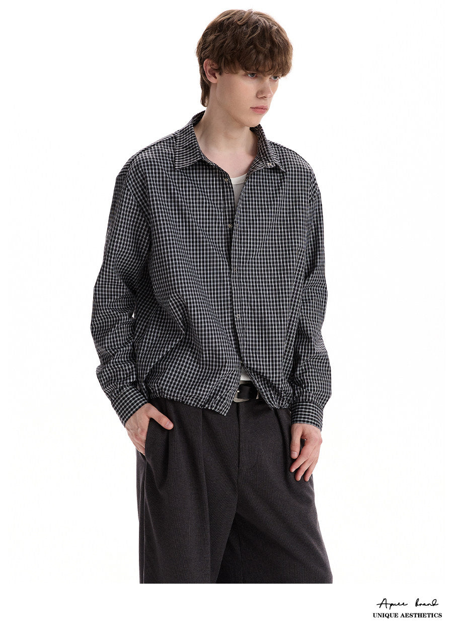 QS892B check shirts