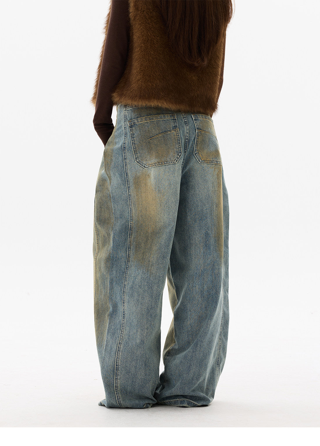 QS690B loose denim