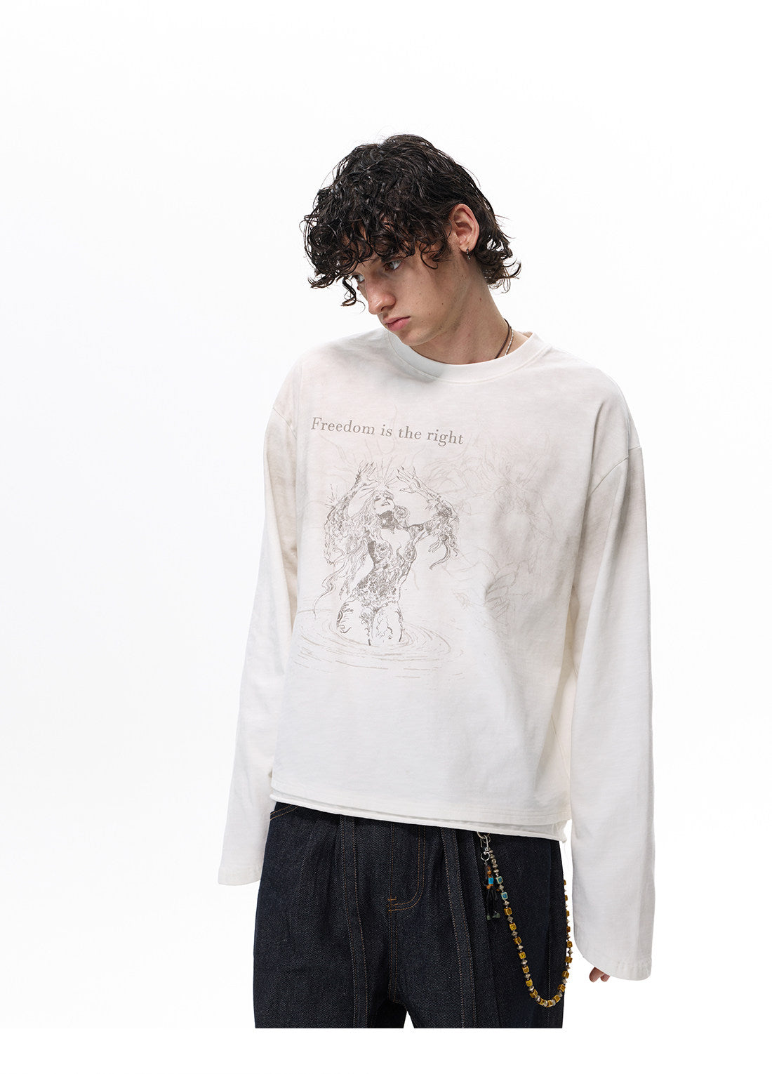 QS717B L/S tee