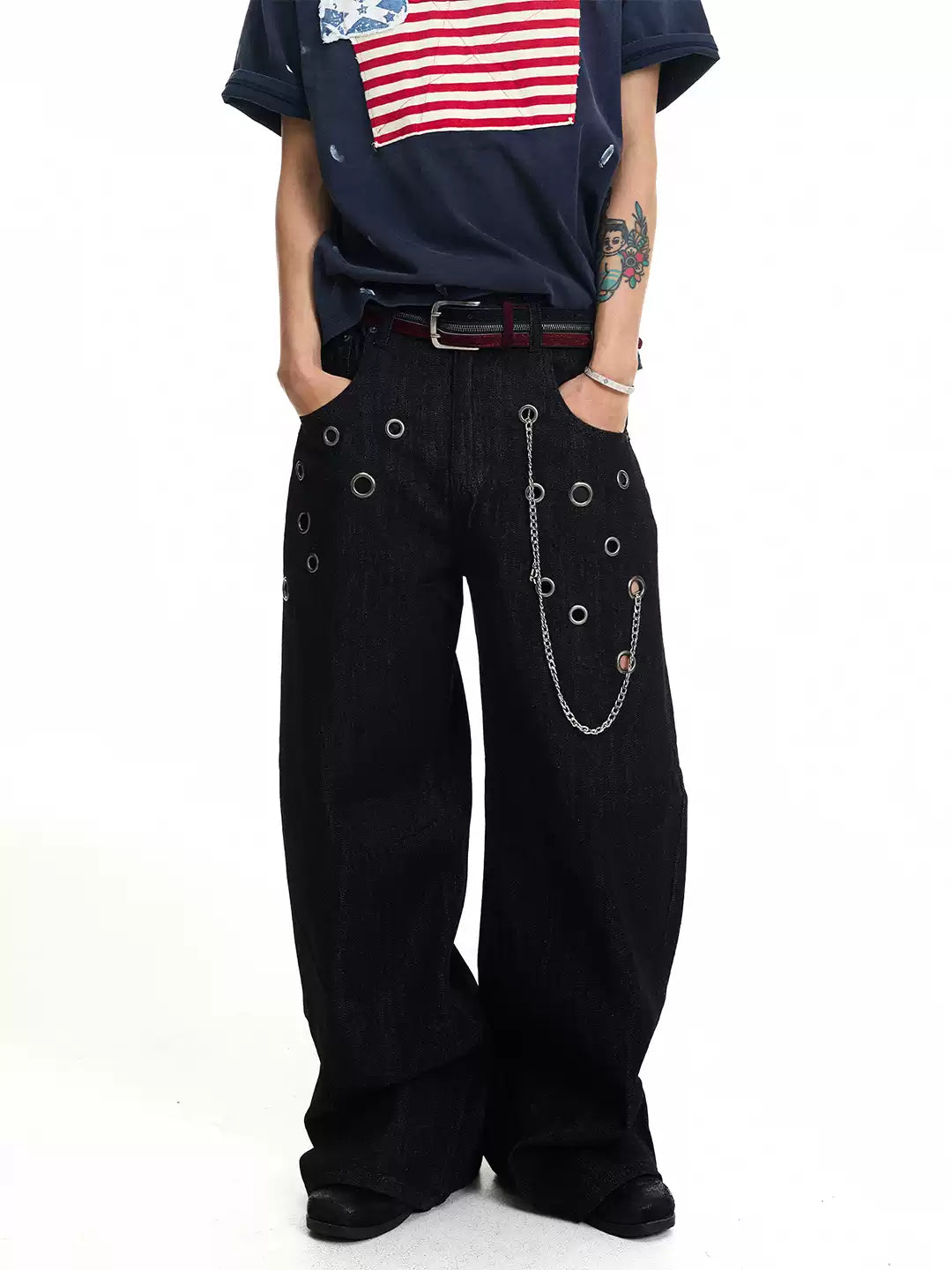 QS838B rigid denim