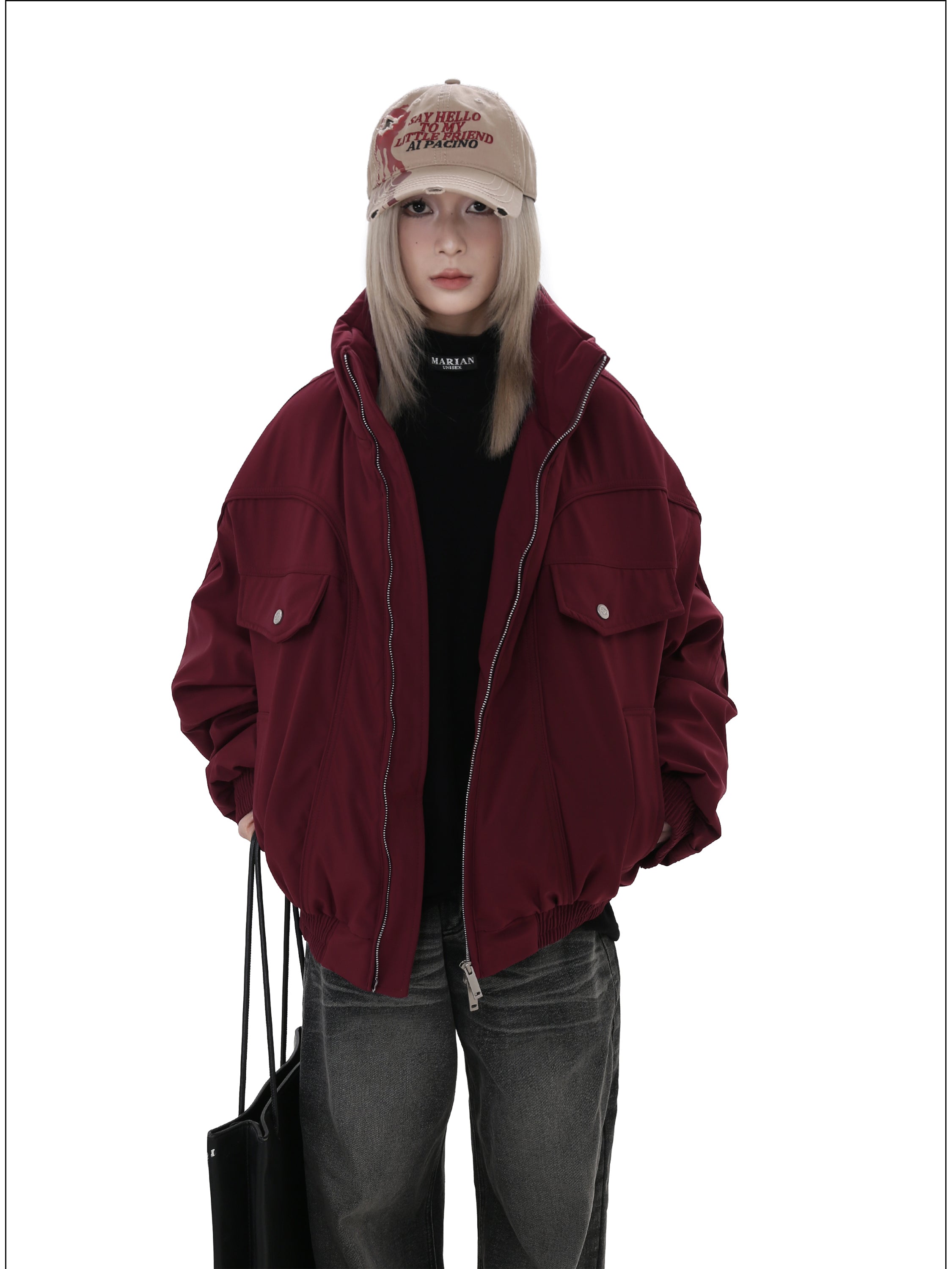 QS182B loose down jacket