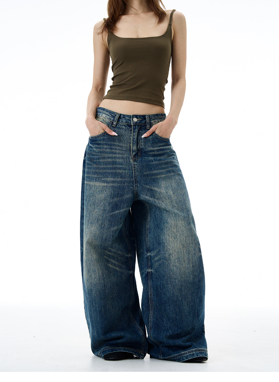 QS579B wide denim