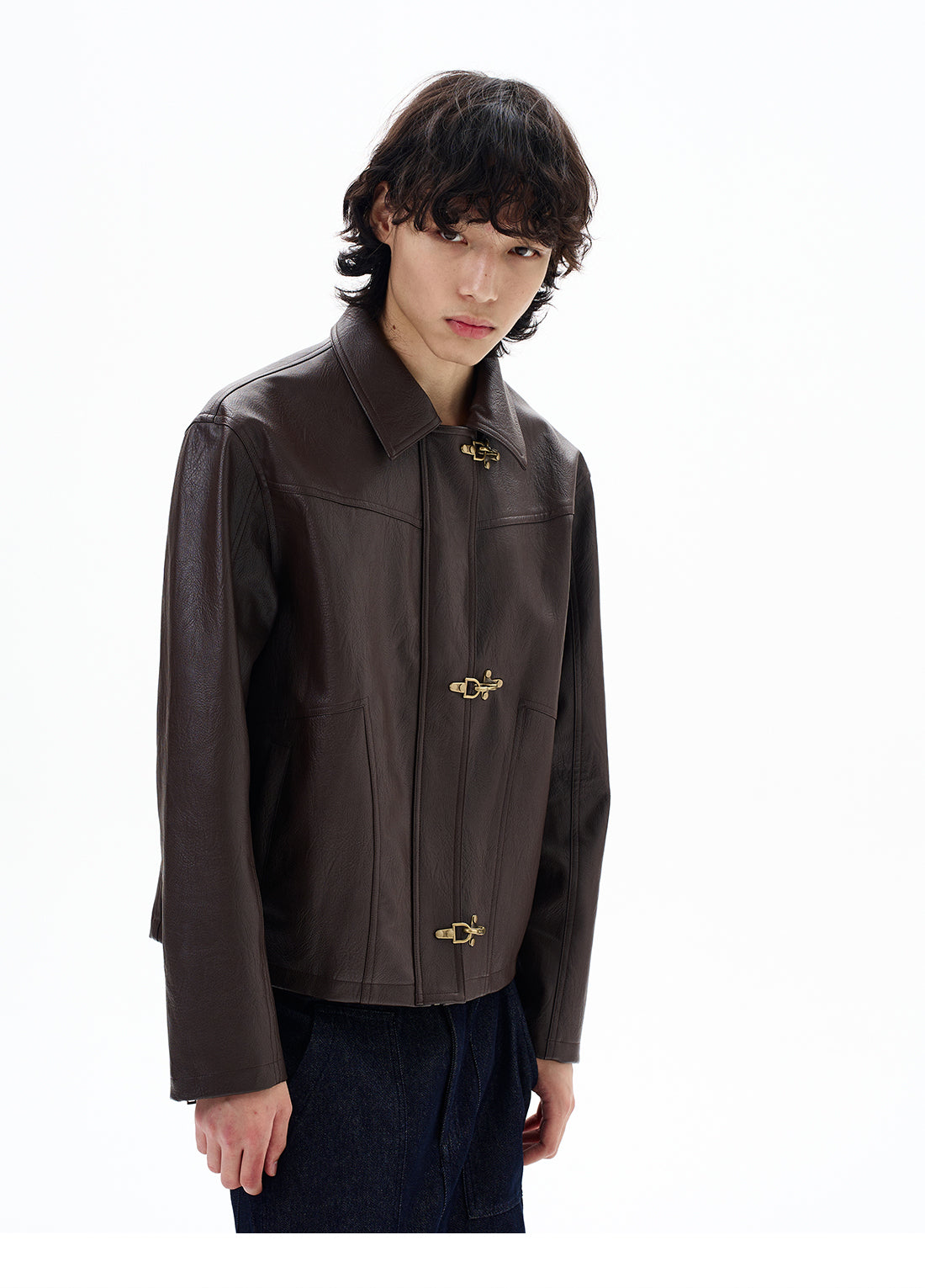 QS650B leather jacket
