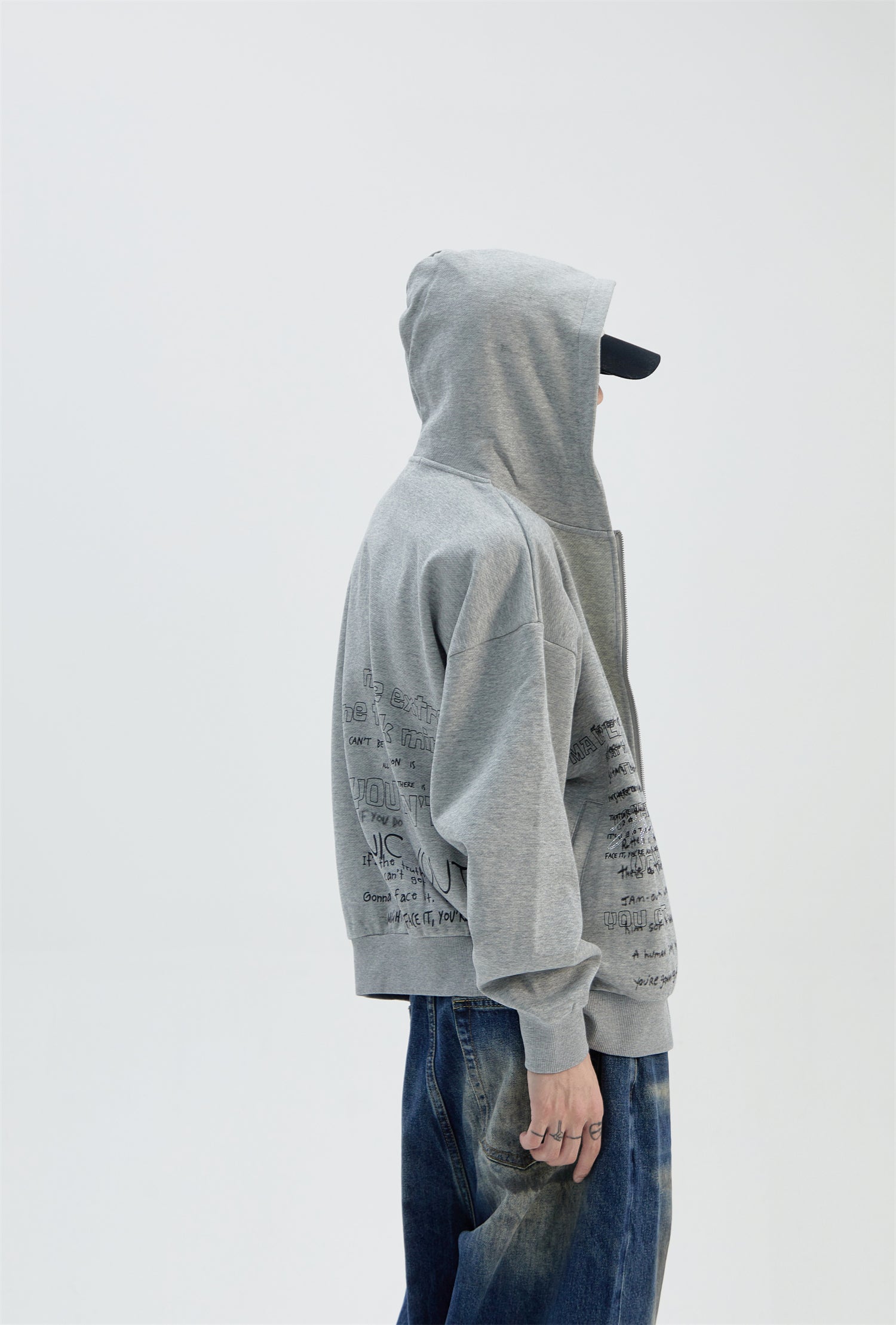 QS940A zip hoodie