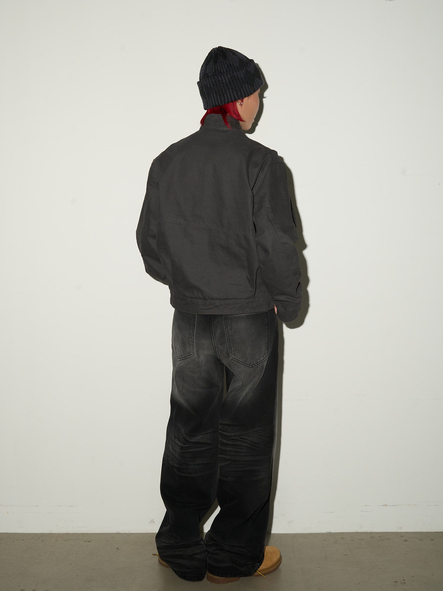 QS740B wash denim