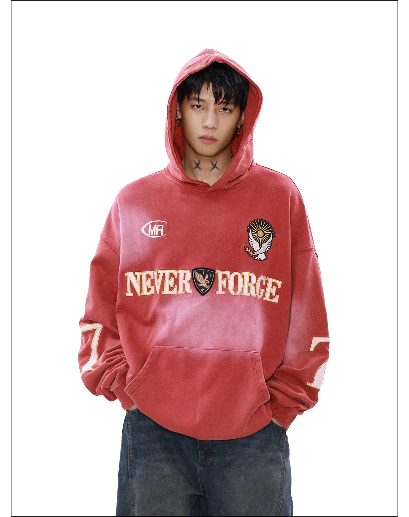 QS968A embroidery hoodie