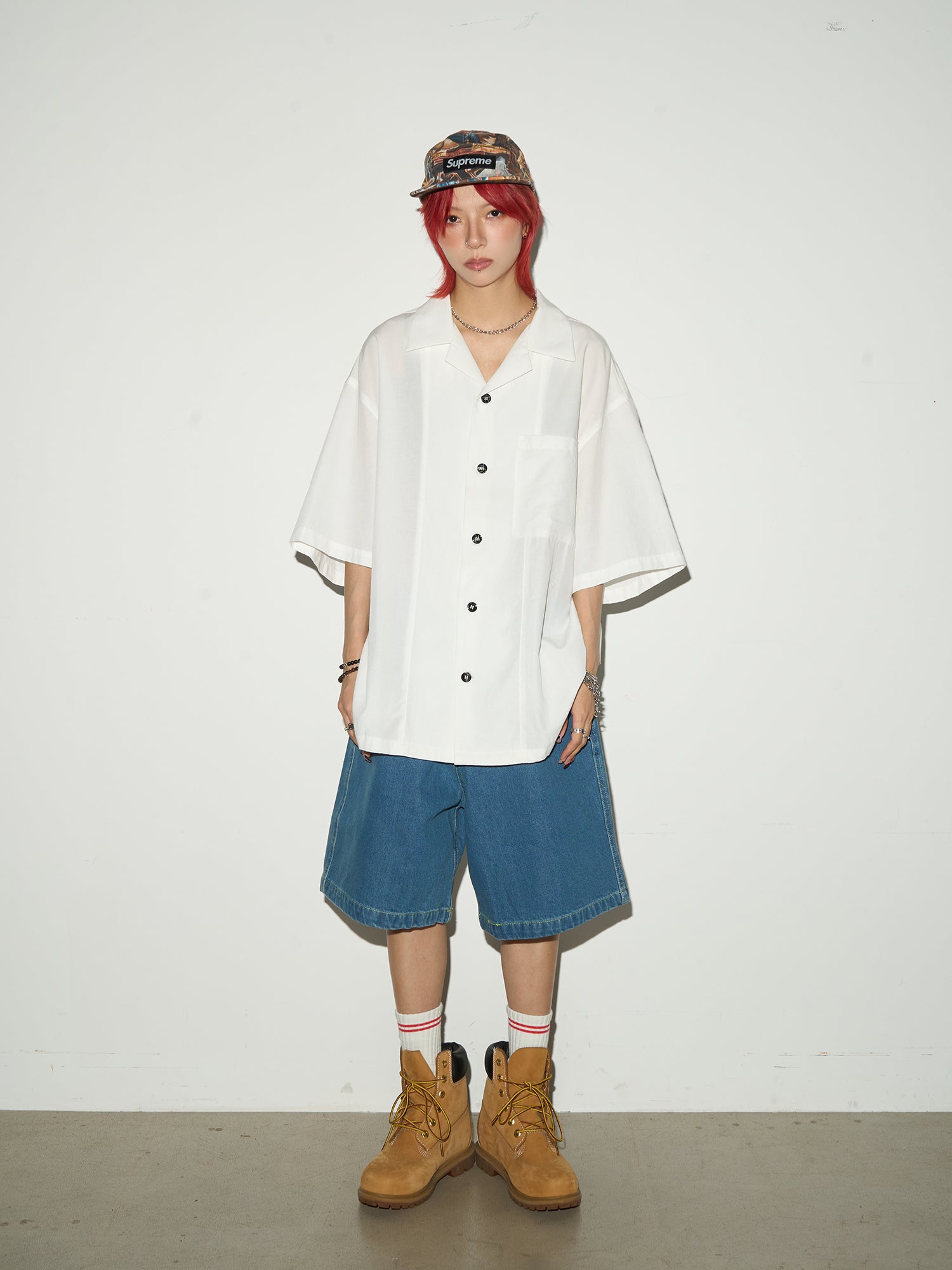 QS559B denim shorts
