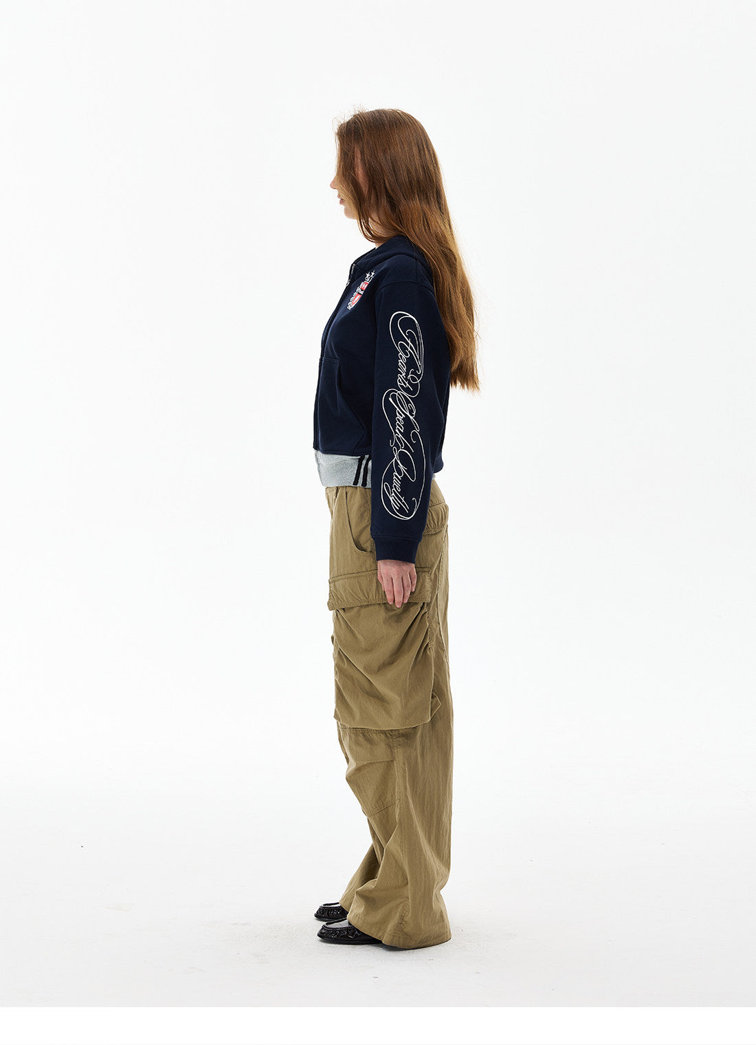 QS895B zip hoodie