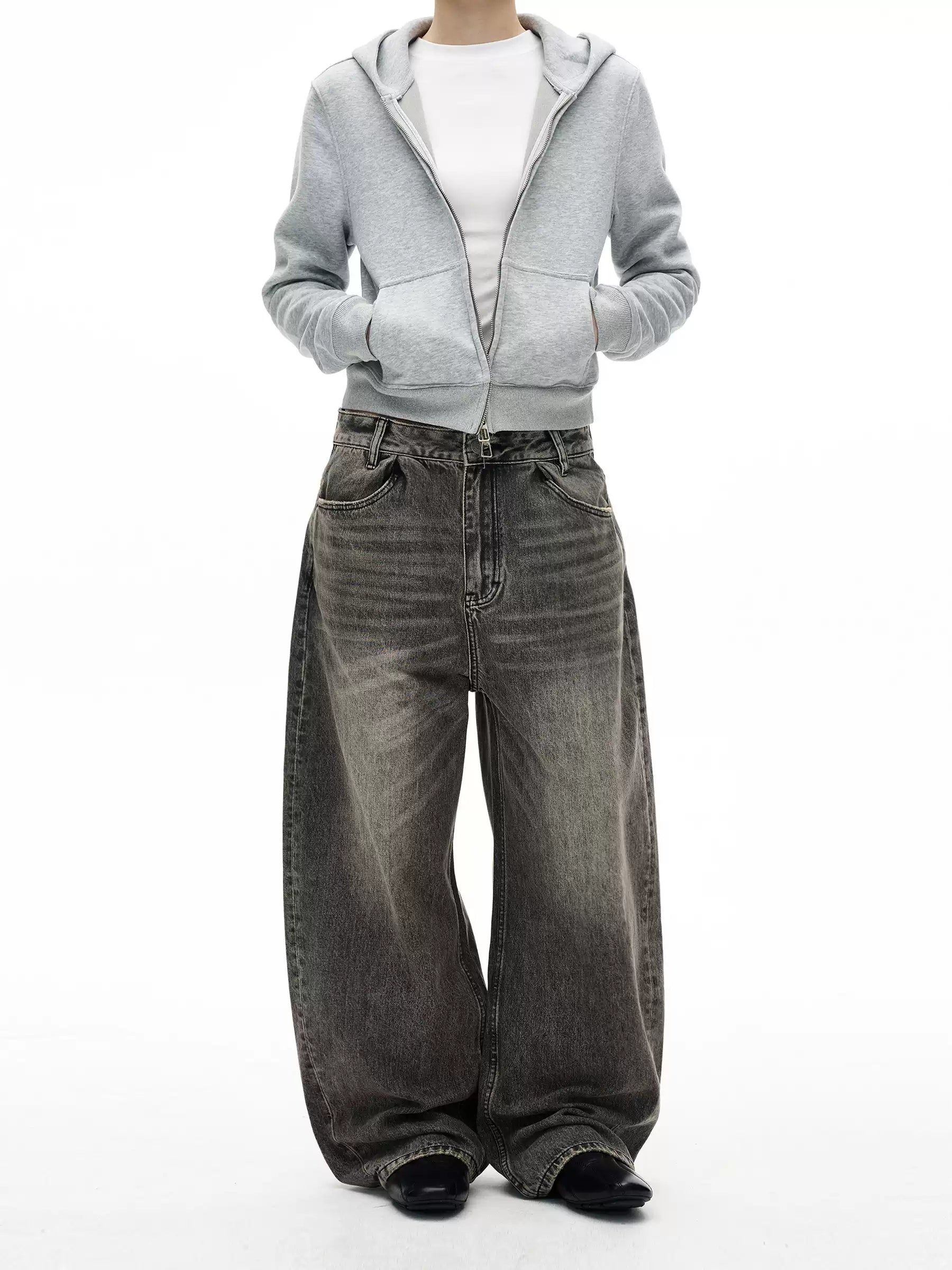 QS649B wash denim