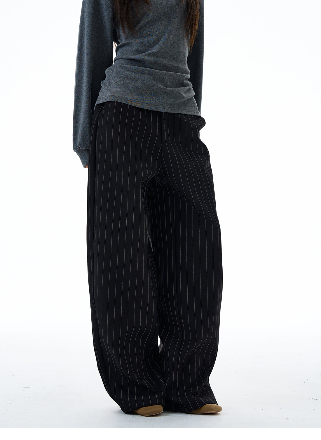QS589B stripe pants