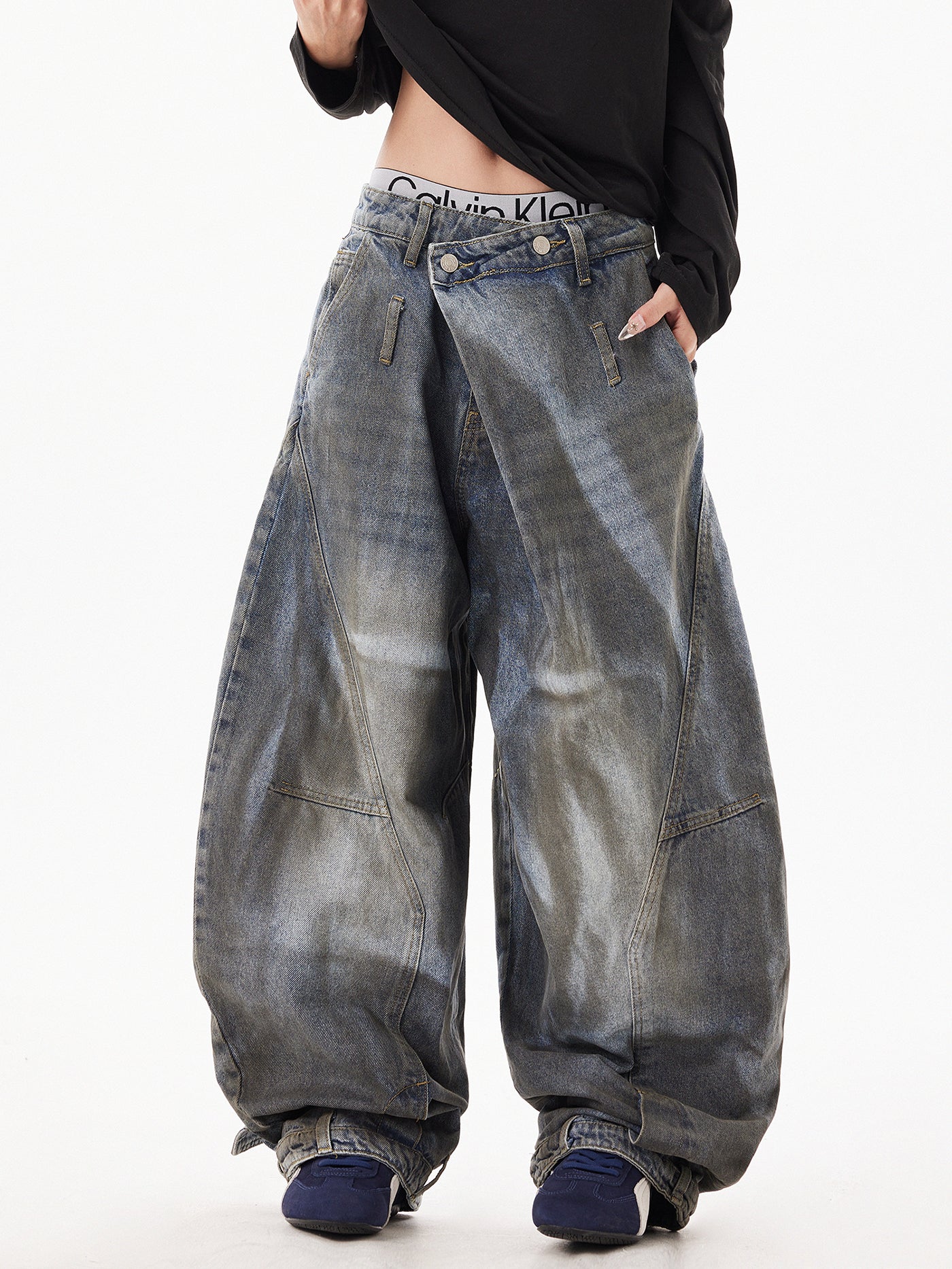 QS192B dirty denim