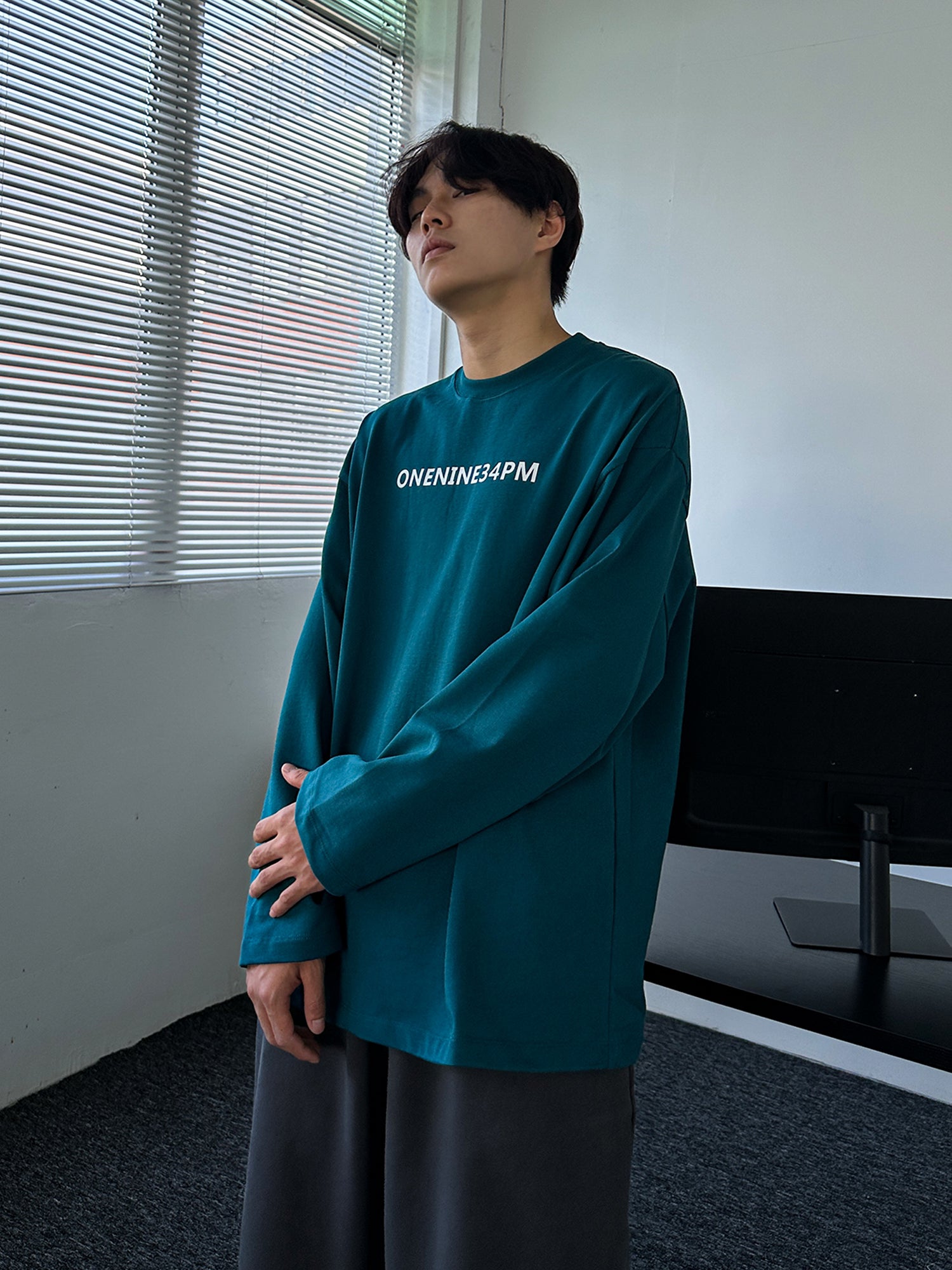 QS951A print L/S tee