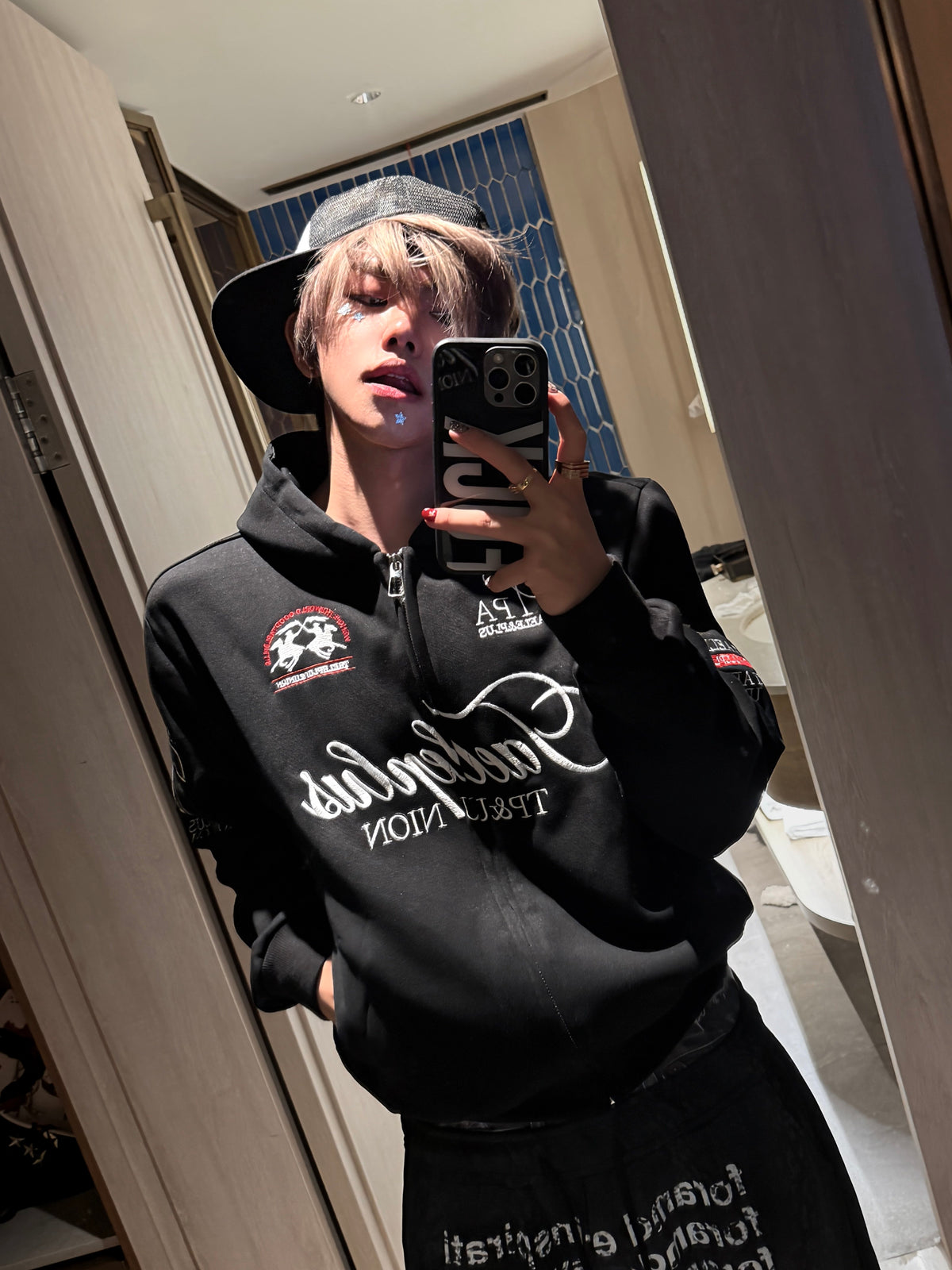 QS903B zip hoodie