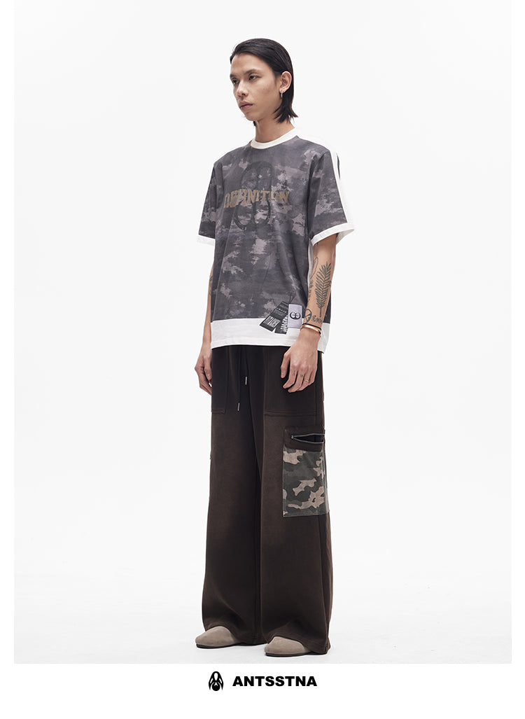QS441B camouflage tee