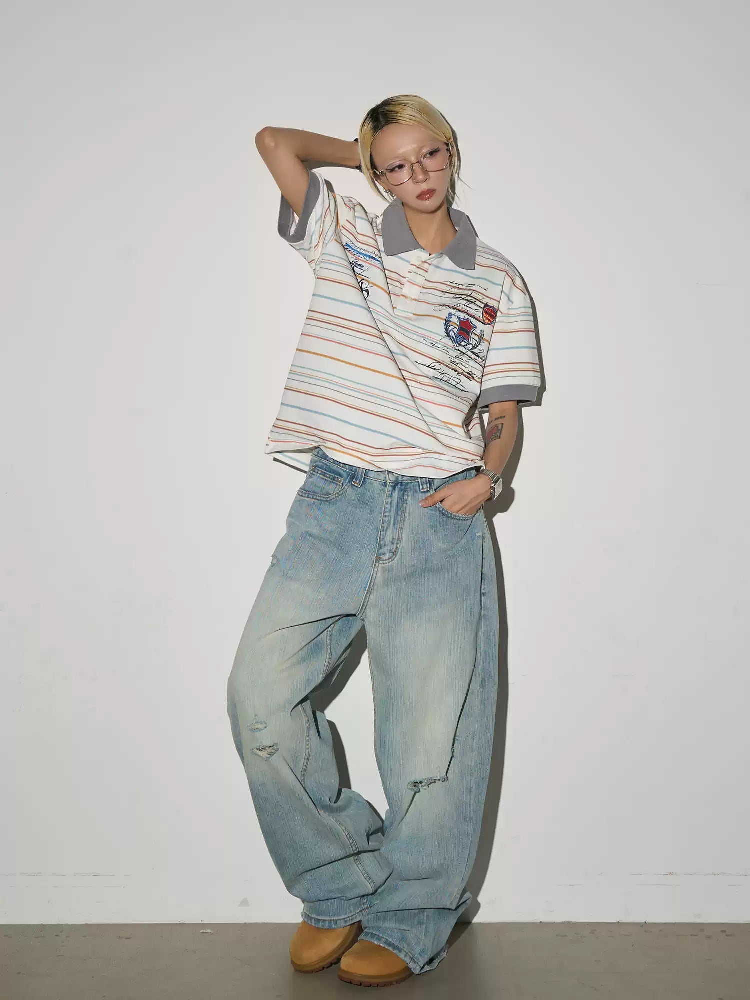 QS856B polo top