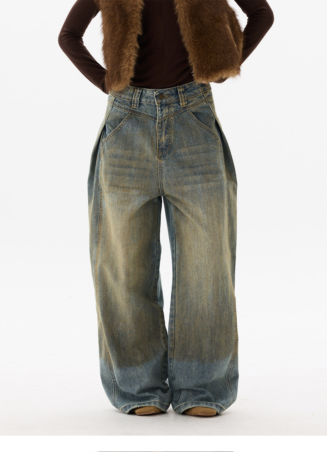 QS690B loose denim