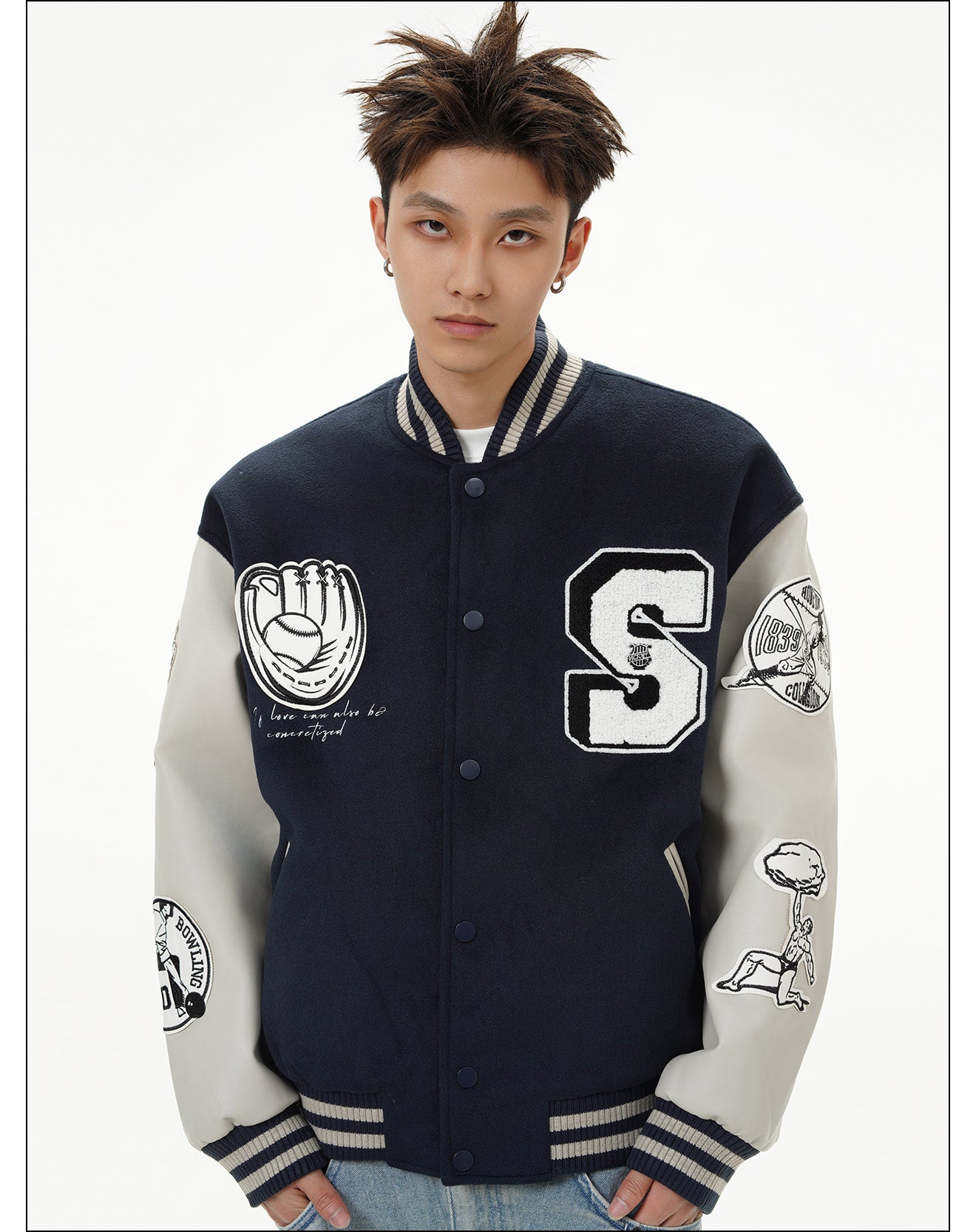 QS052B baseball jacket