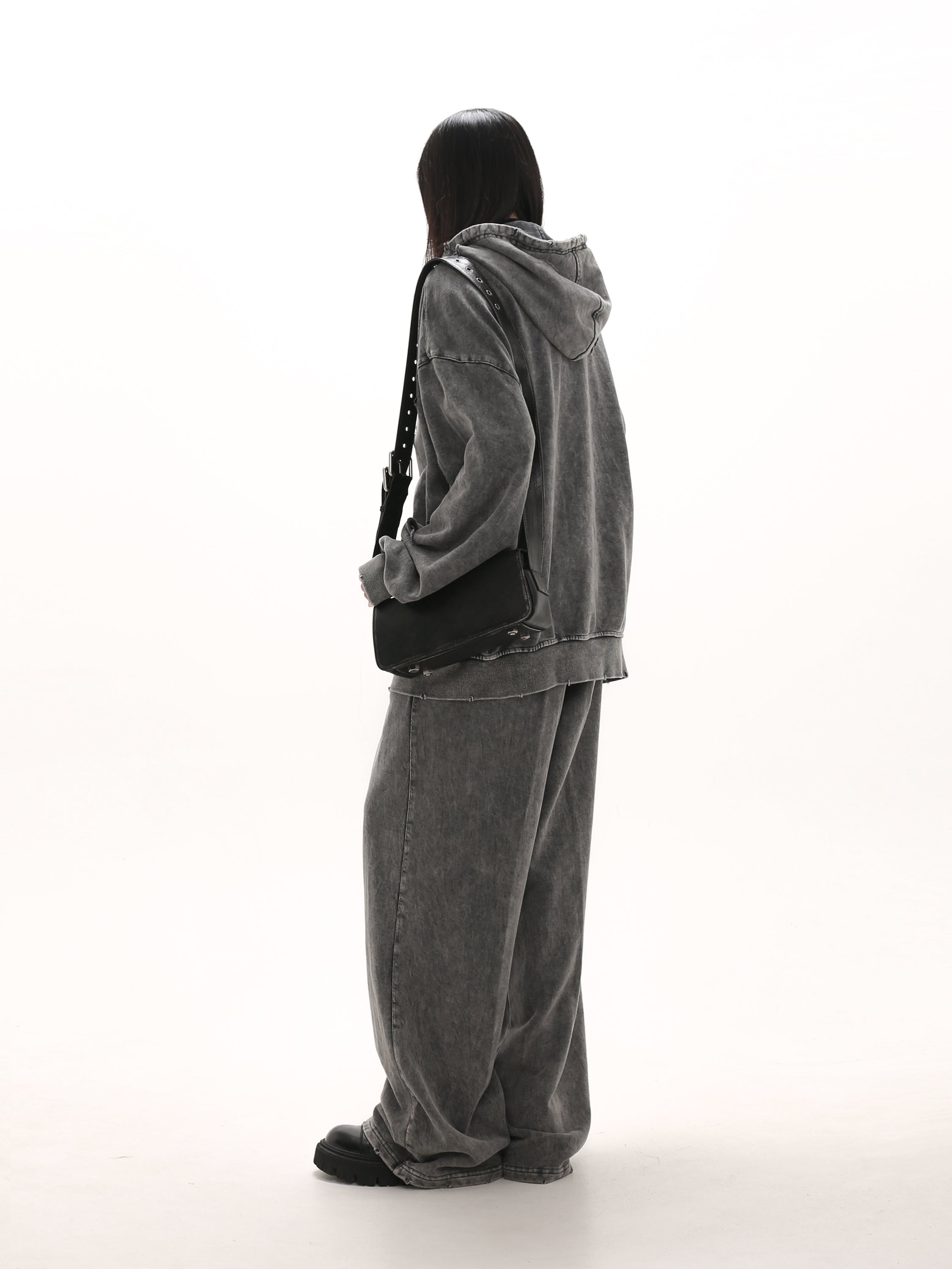 QS414A damage sweat pants