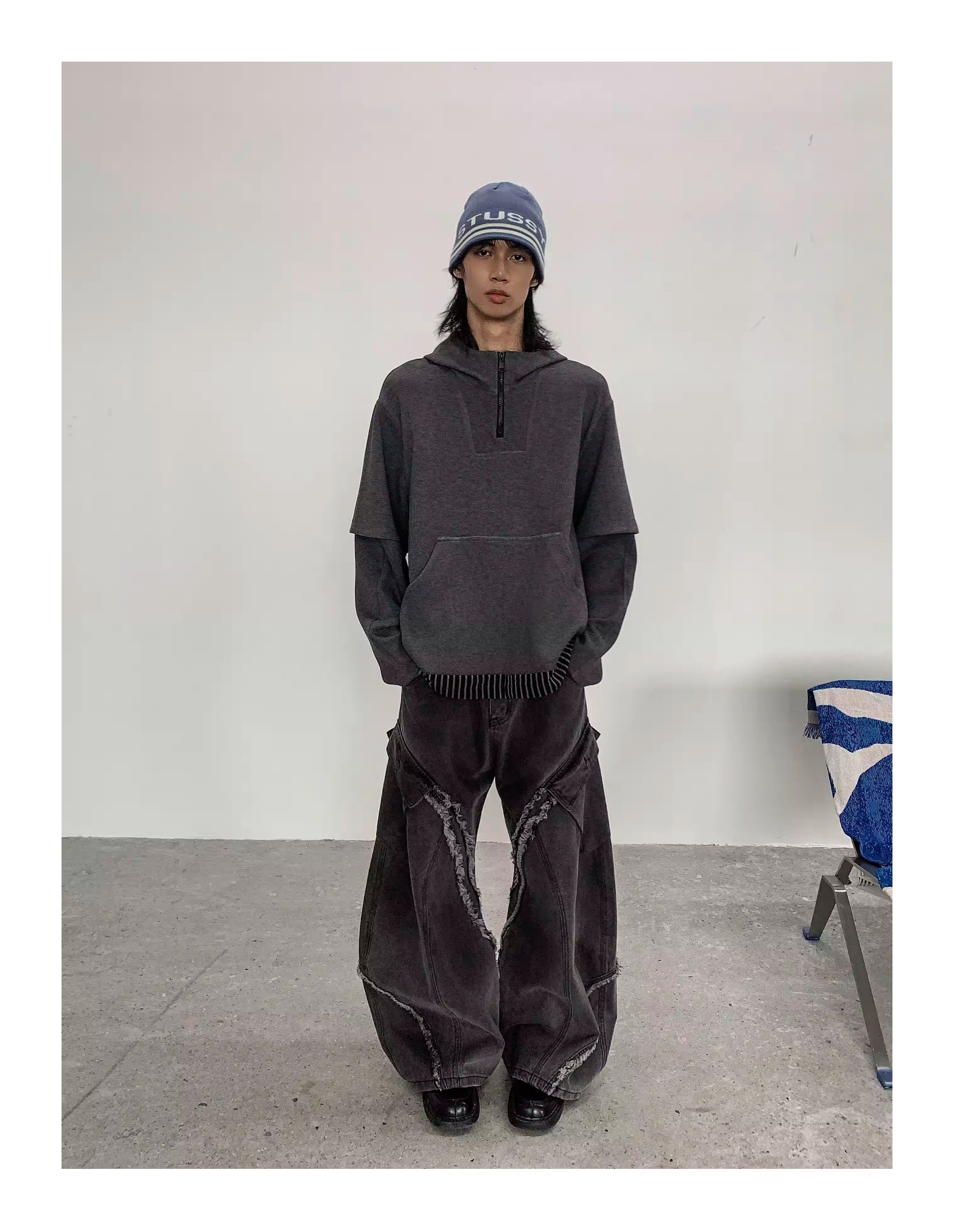 QS613B wash denim