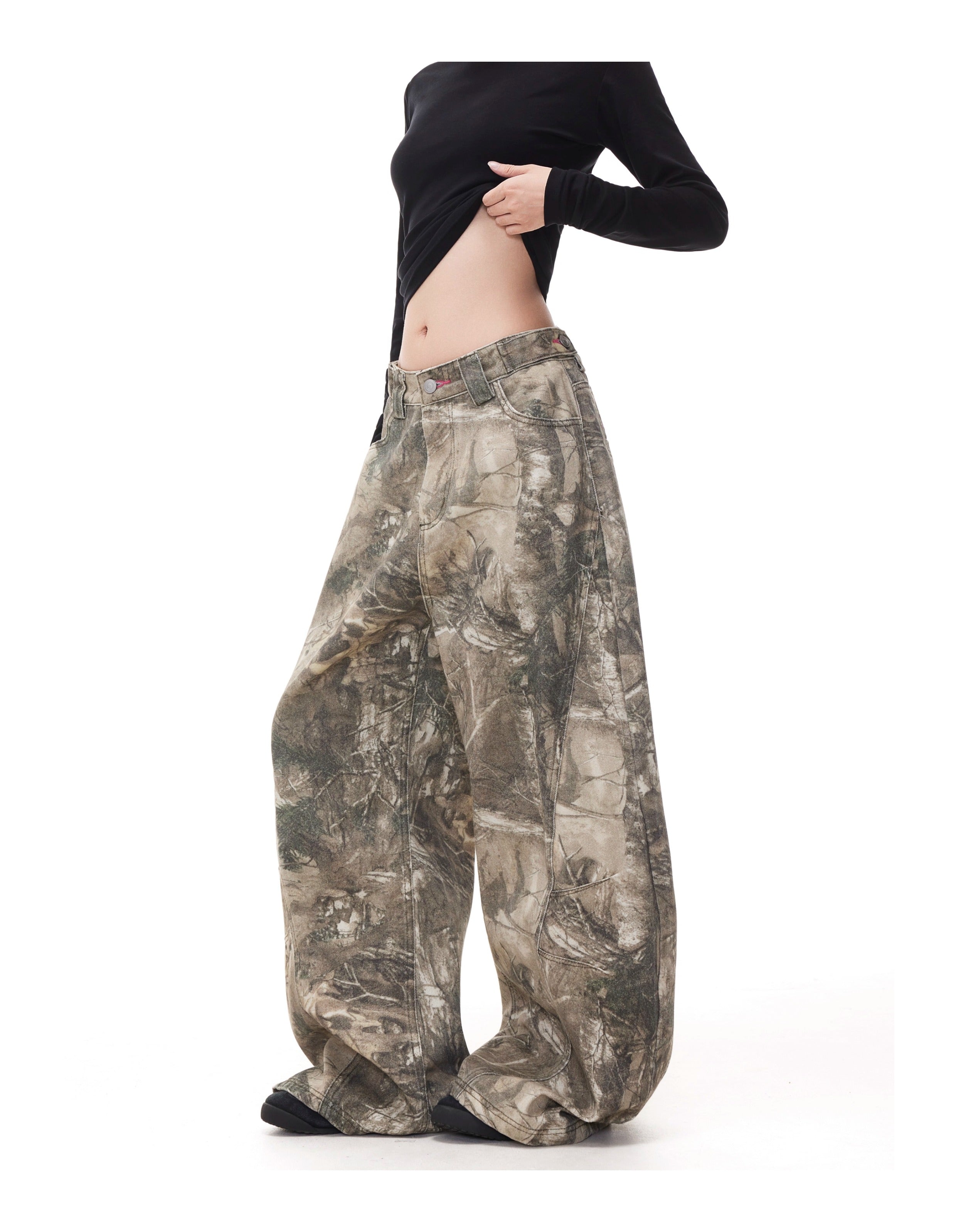 QS632B real tree pants