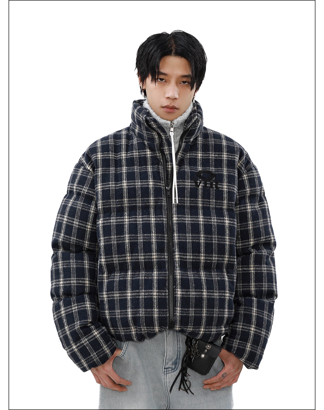 QS199B check jacket