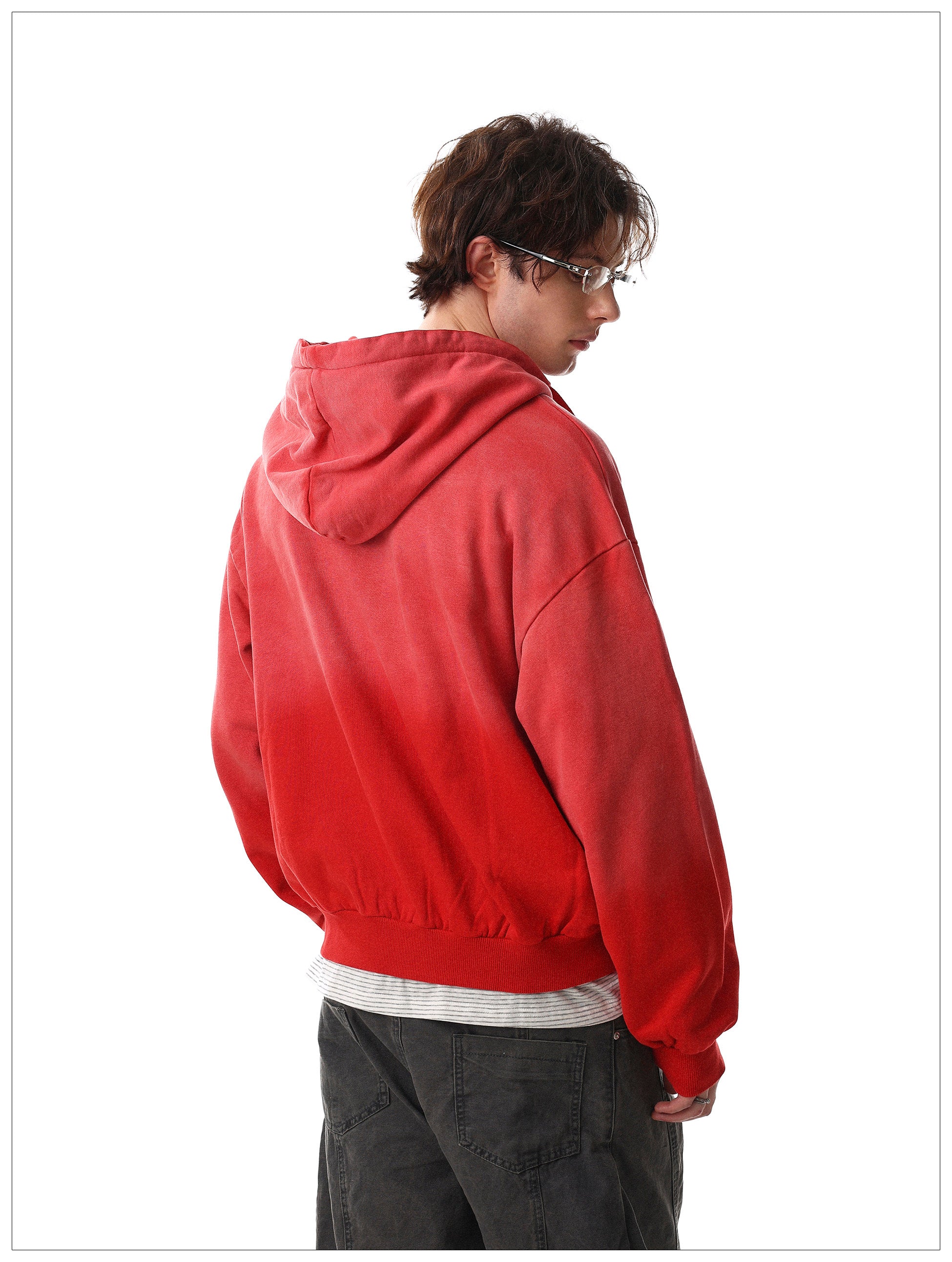 QS694B zip hoodie