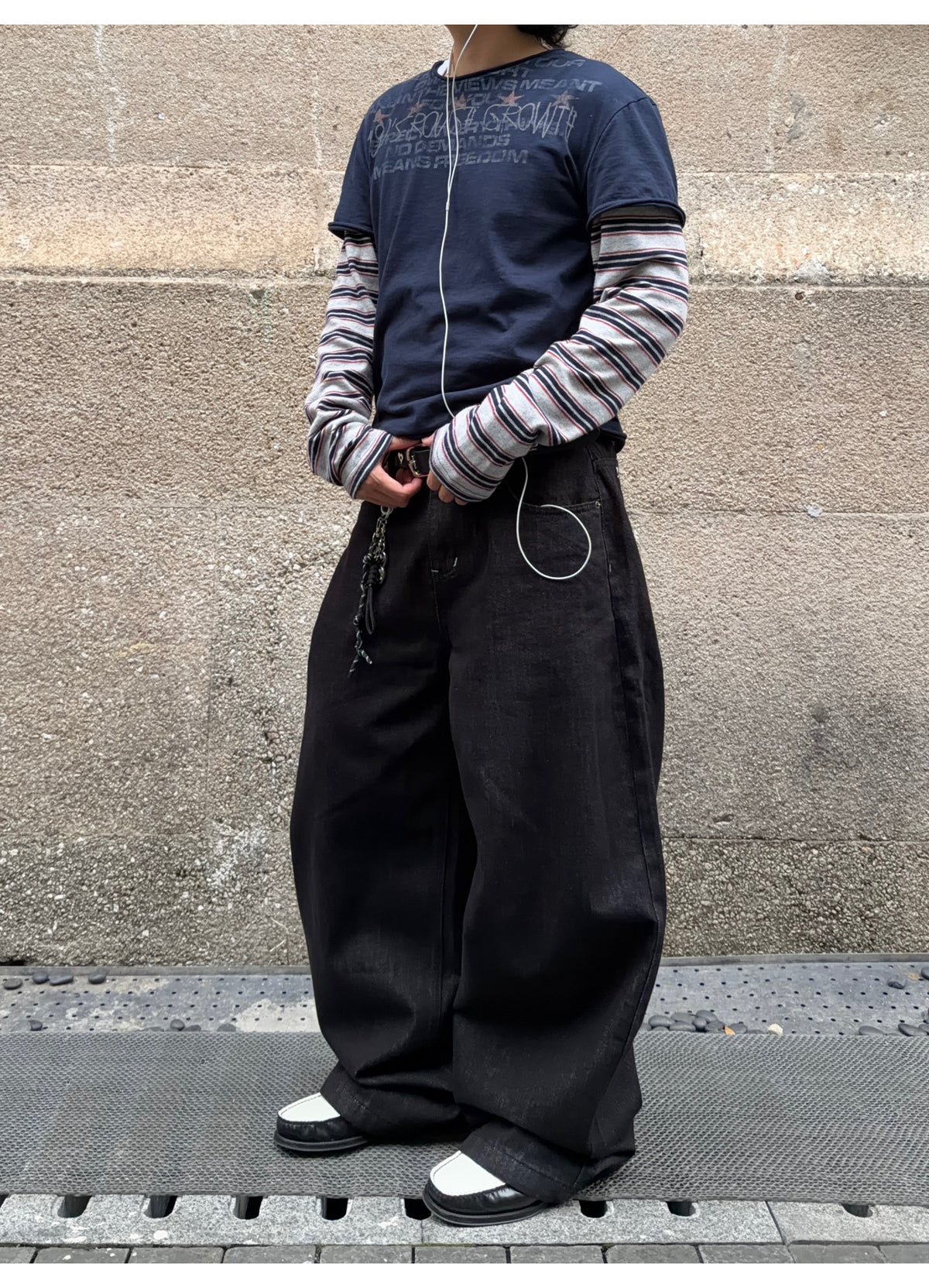 QS913B loose denim