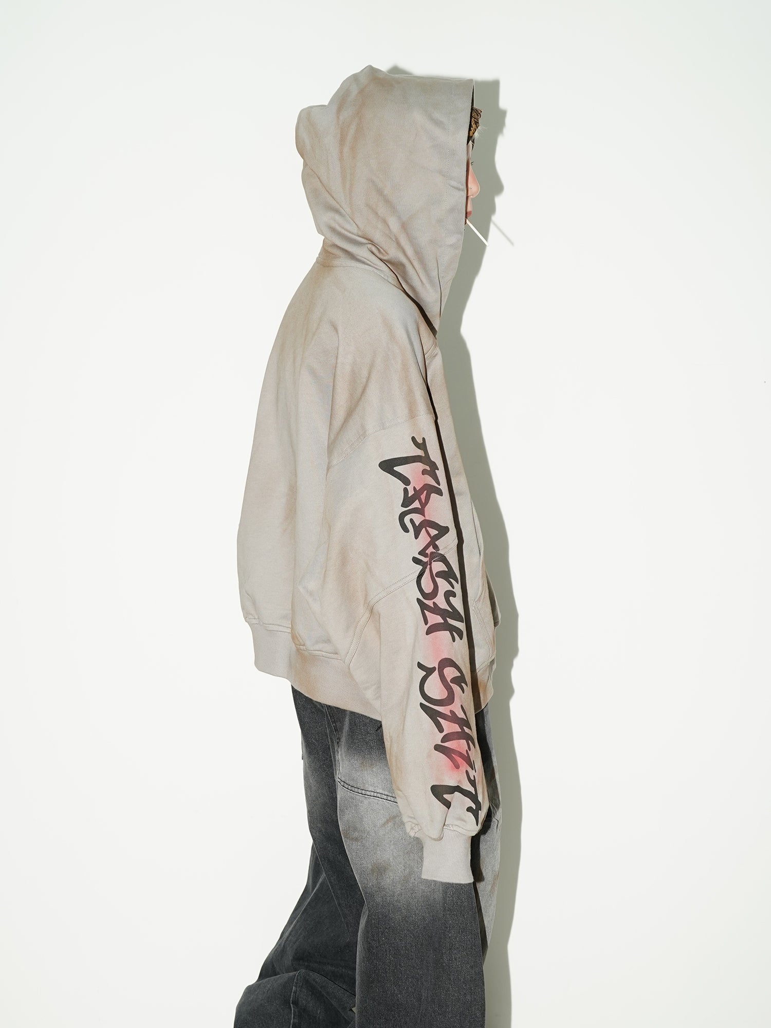 QS124B dirty hoodie