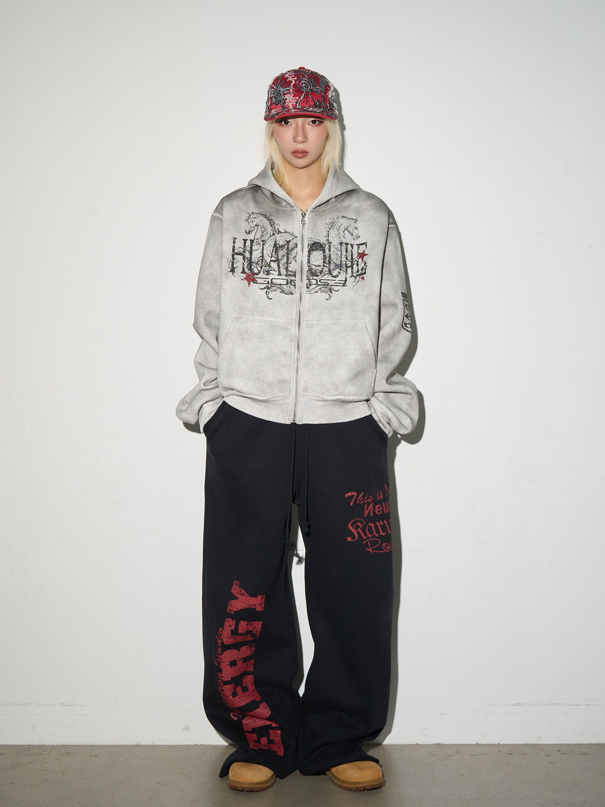 QS908B zip hoodie