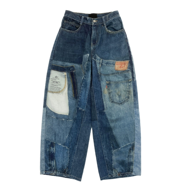QS561B print denim