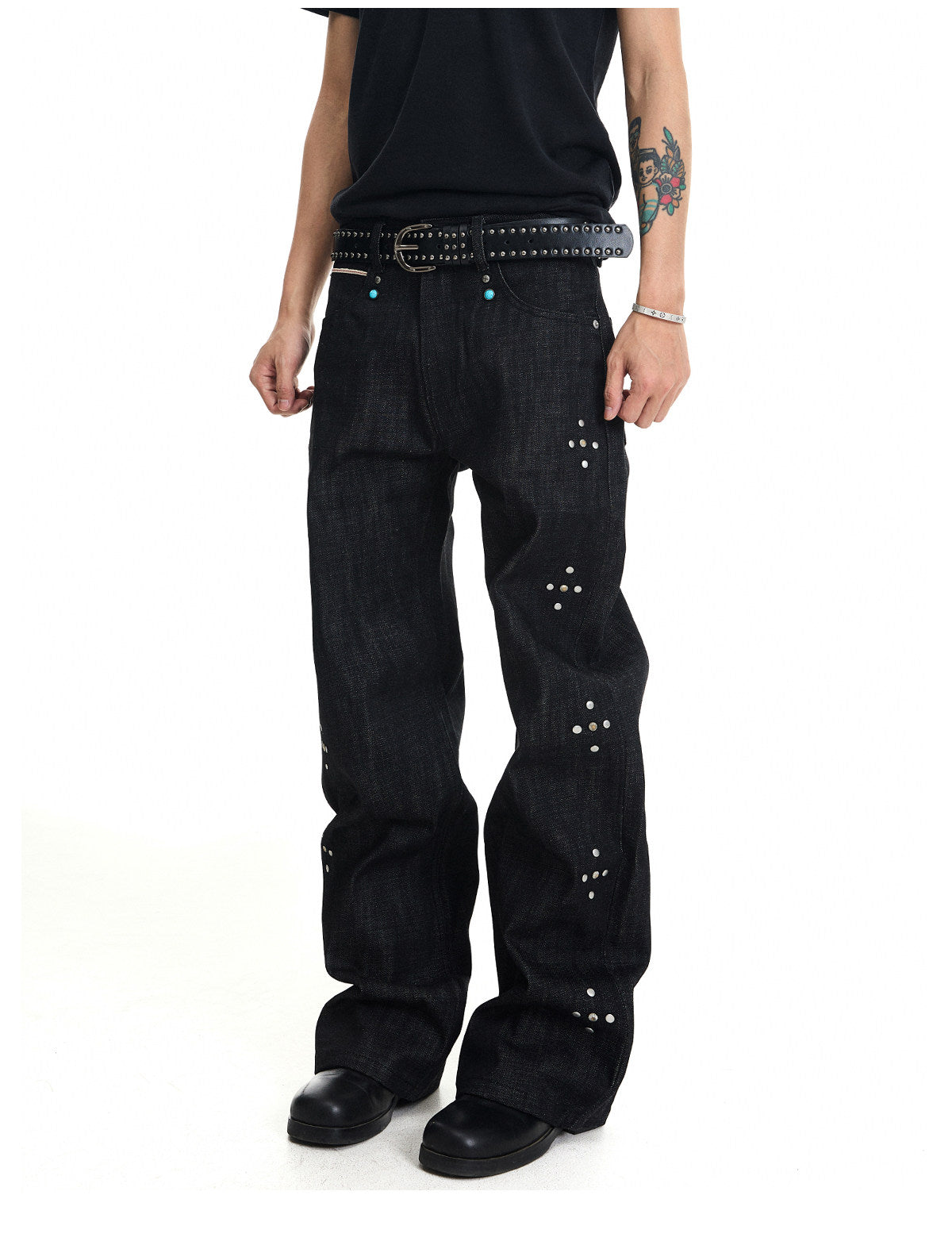 QS832B rigid denim