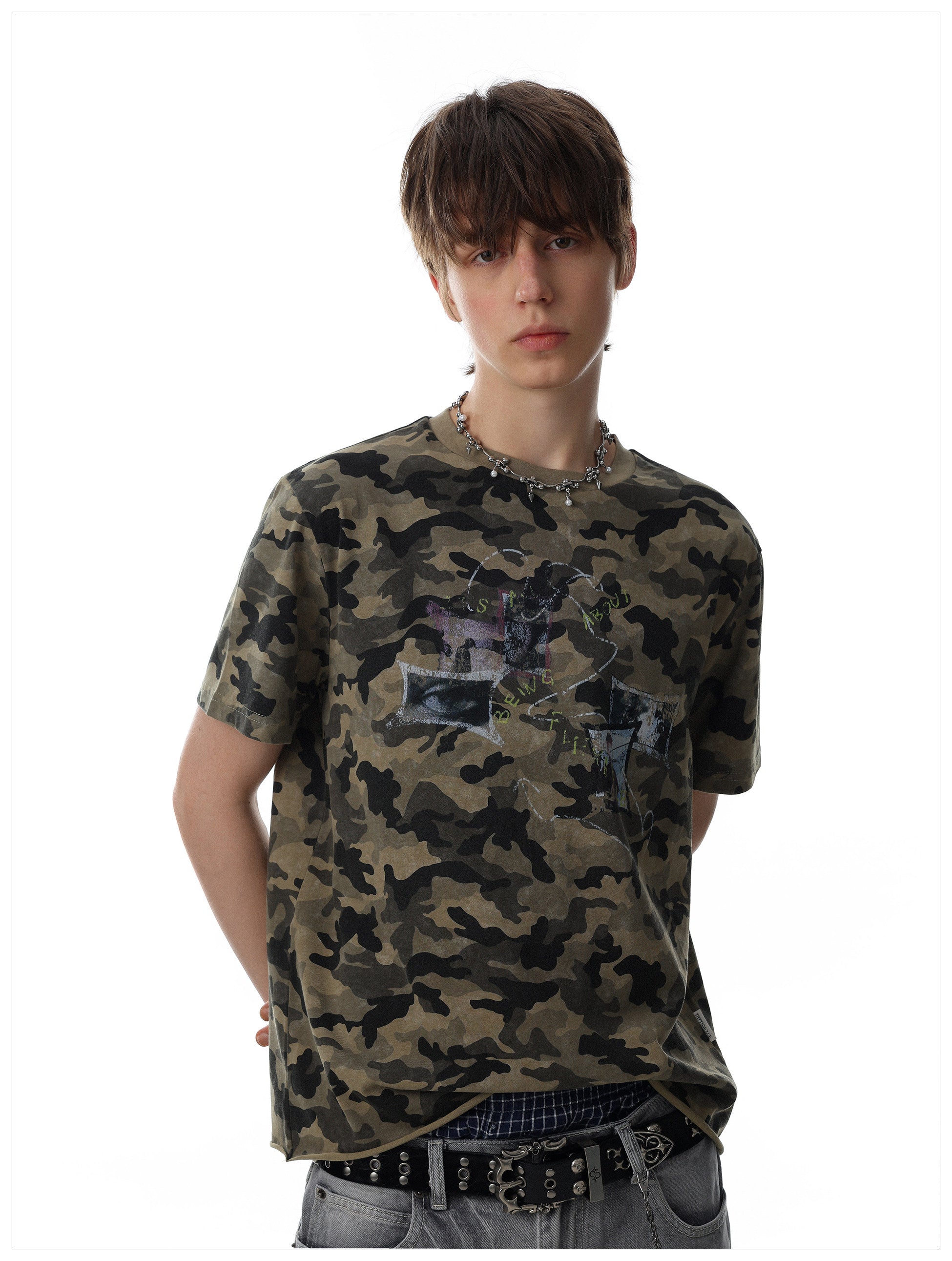 QS781B camouflage tee