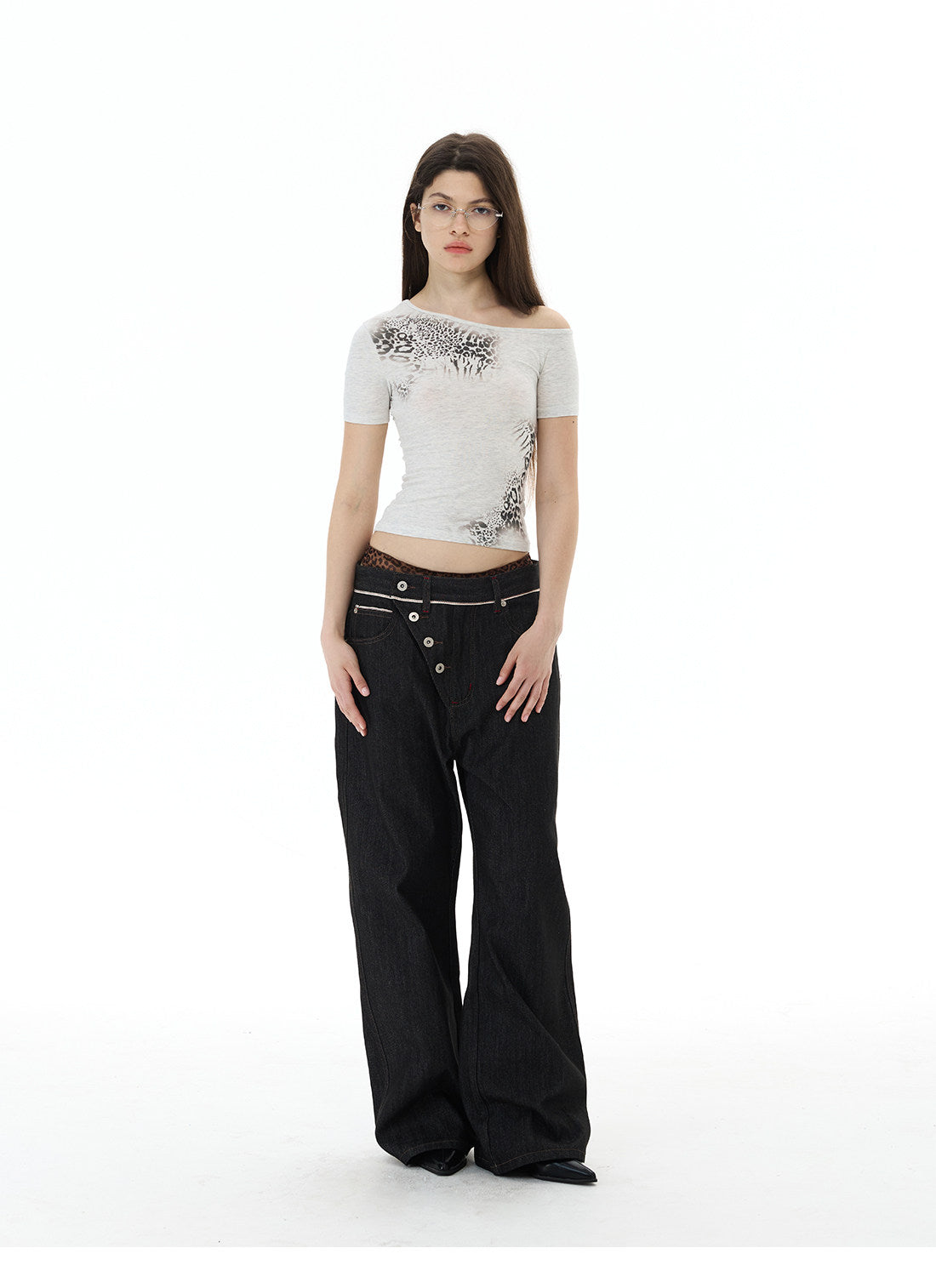 QS749B rigid denim