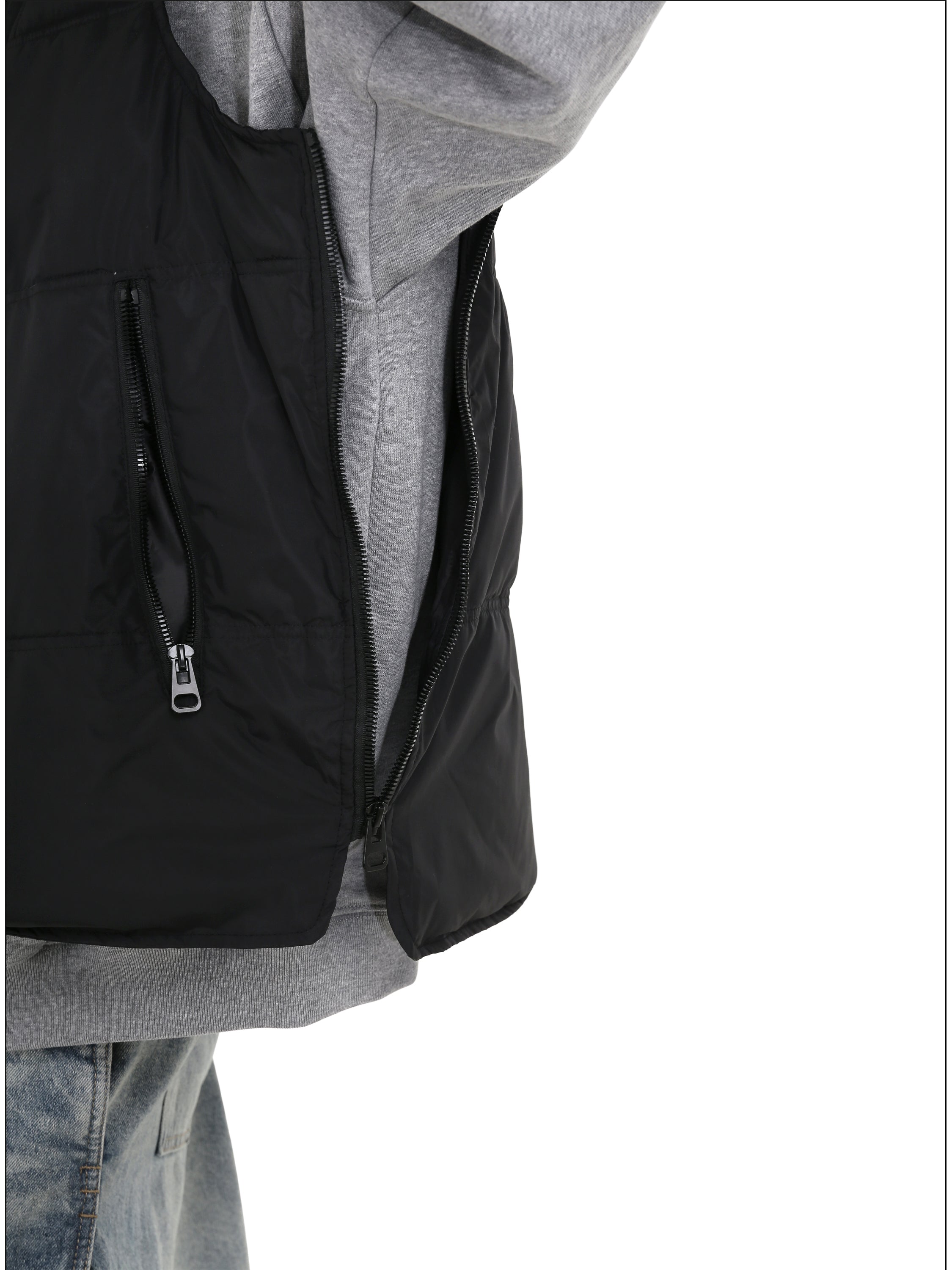 QS183B side zipper vest