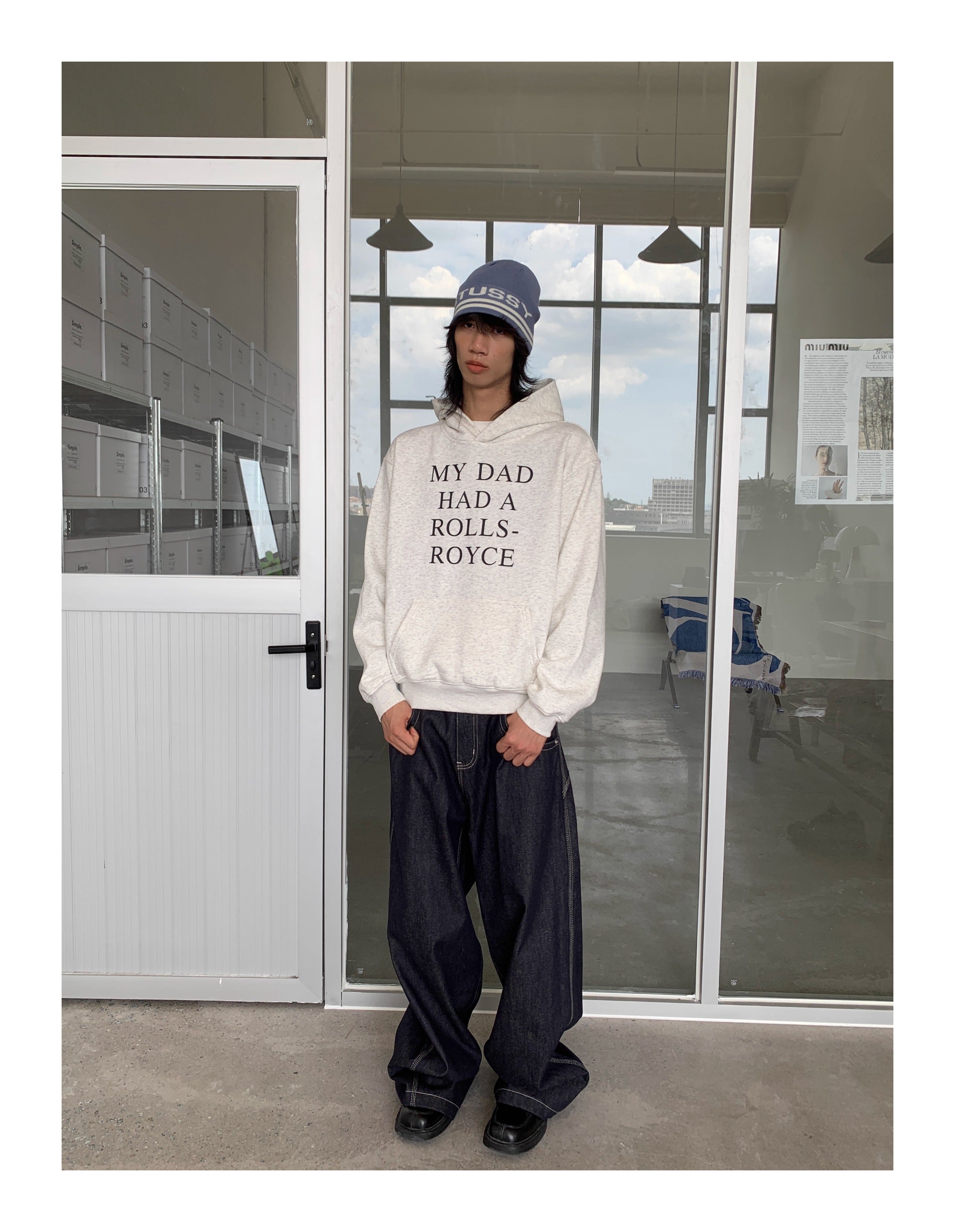 QS601B baggy denim