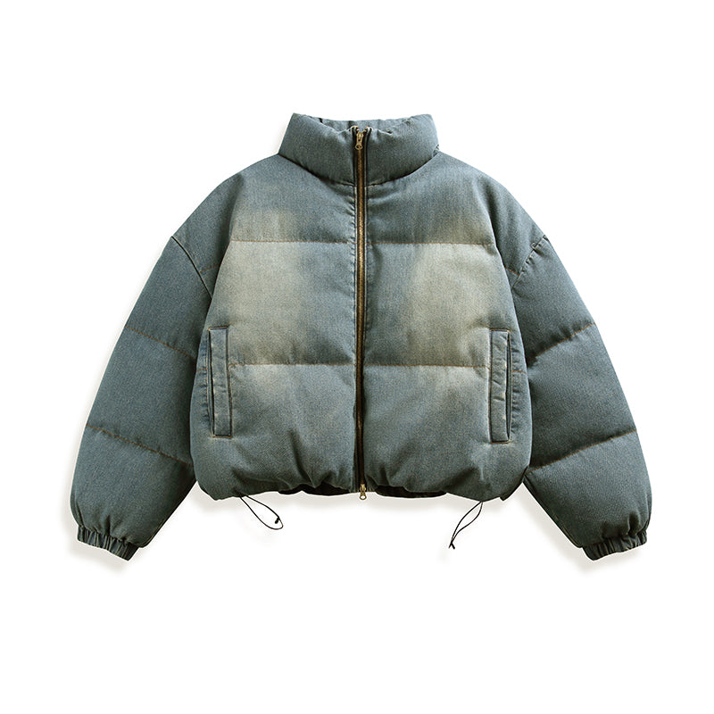 QS164B denim down jacket