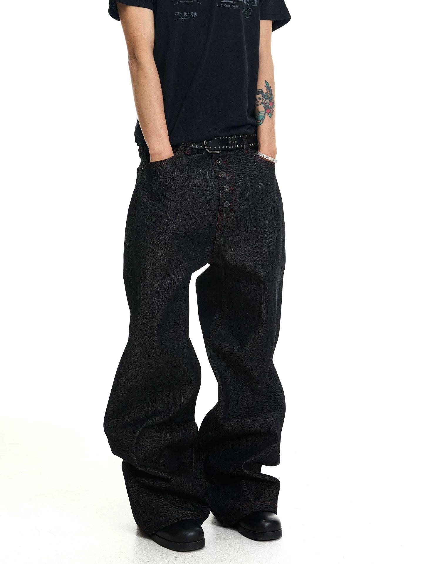 QS837B rigid denim