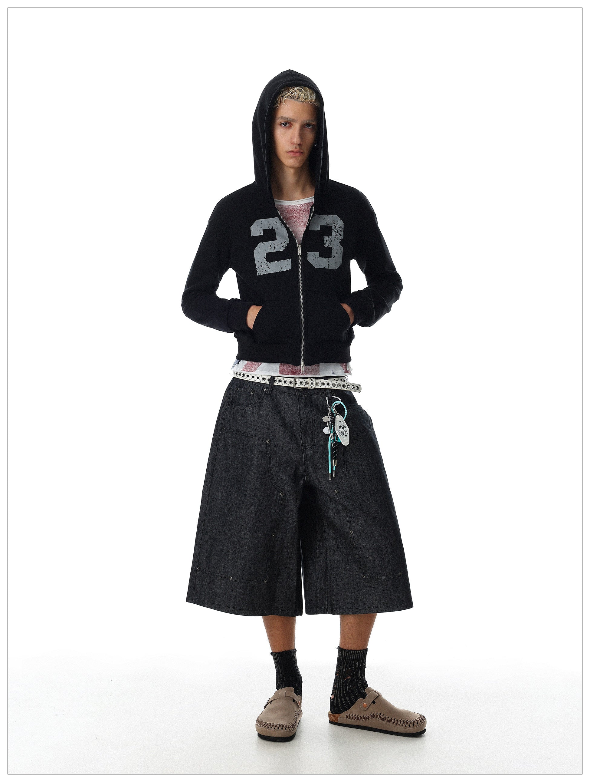 QS890B zip hoodie