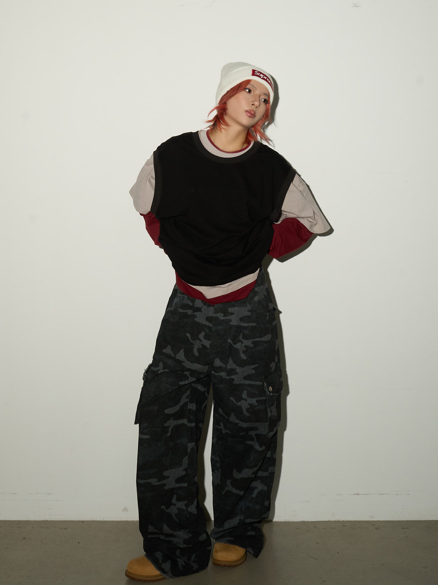 QS682B camouflage pants