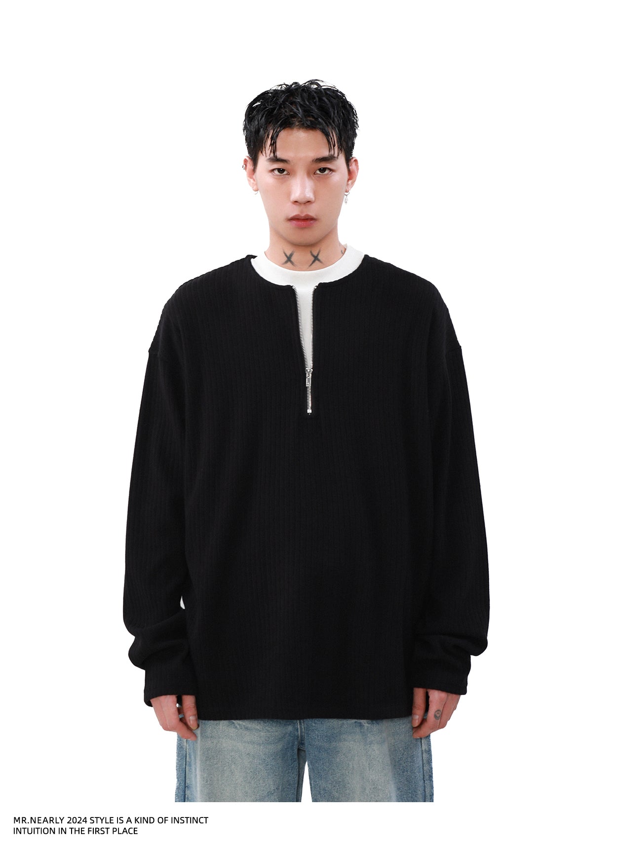 QS912A half zip tops