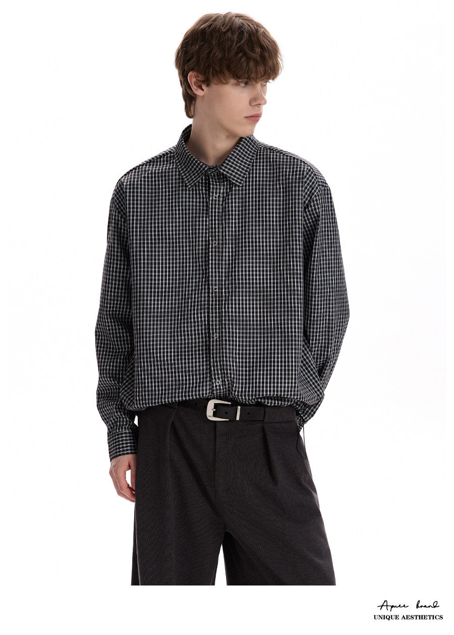 QS892B check shirts