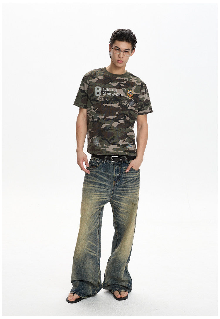 QS850B camouflage tee
