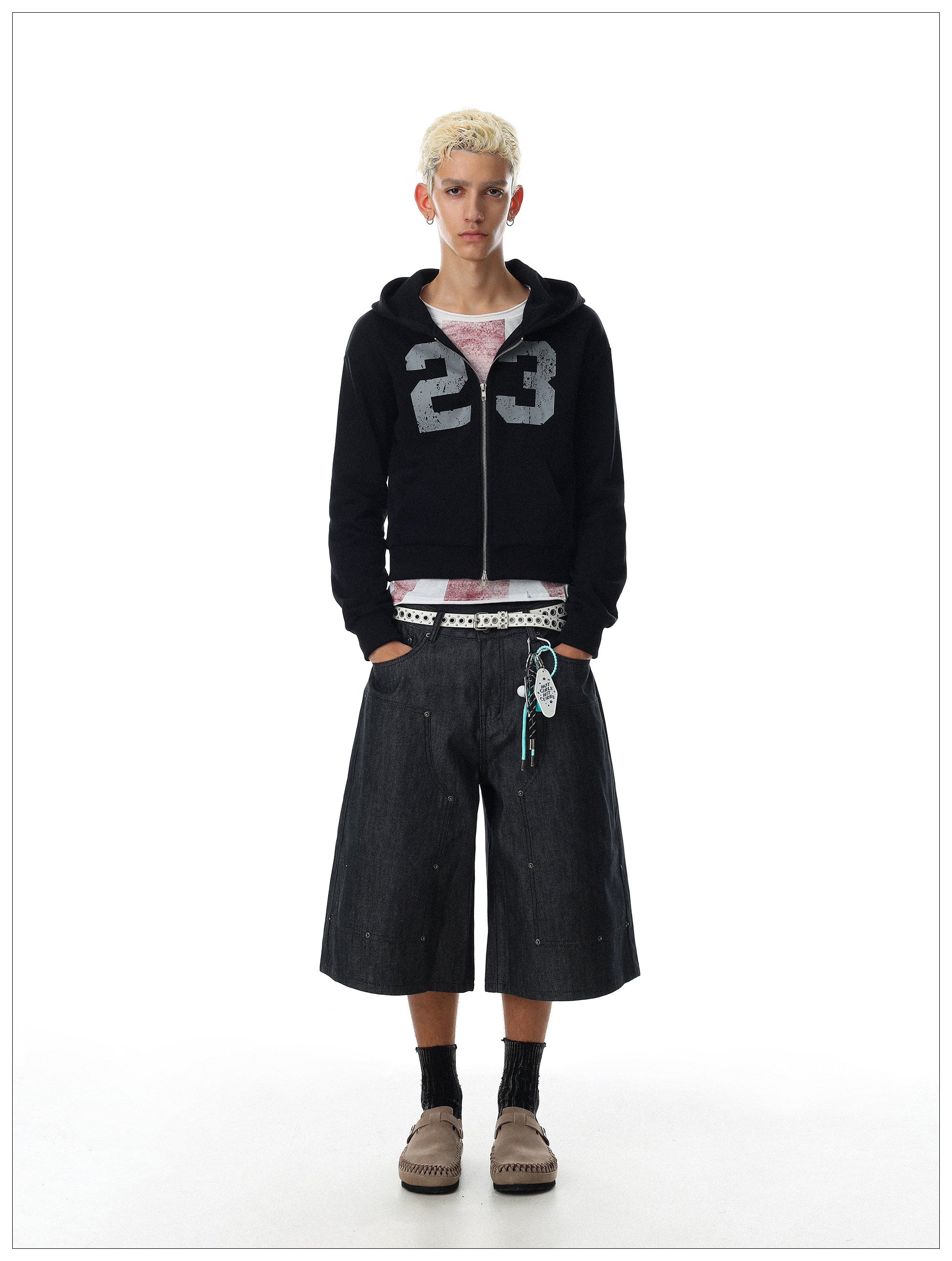 QS890B zip hoodie