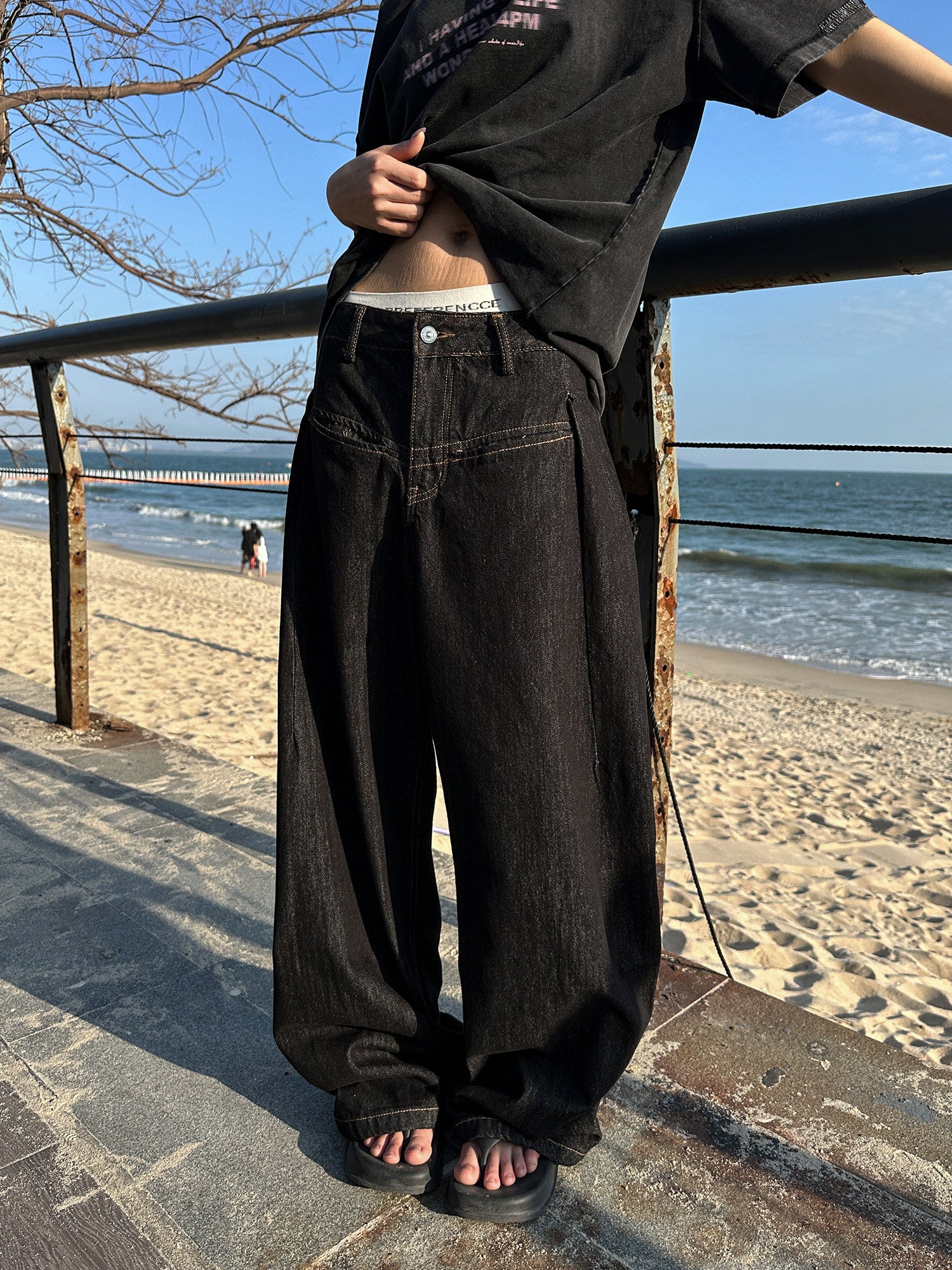 QS822B loose denim