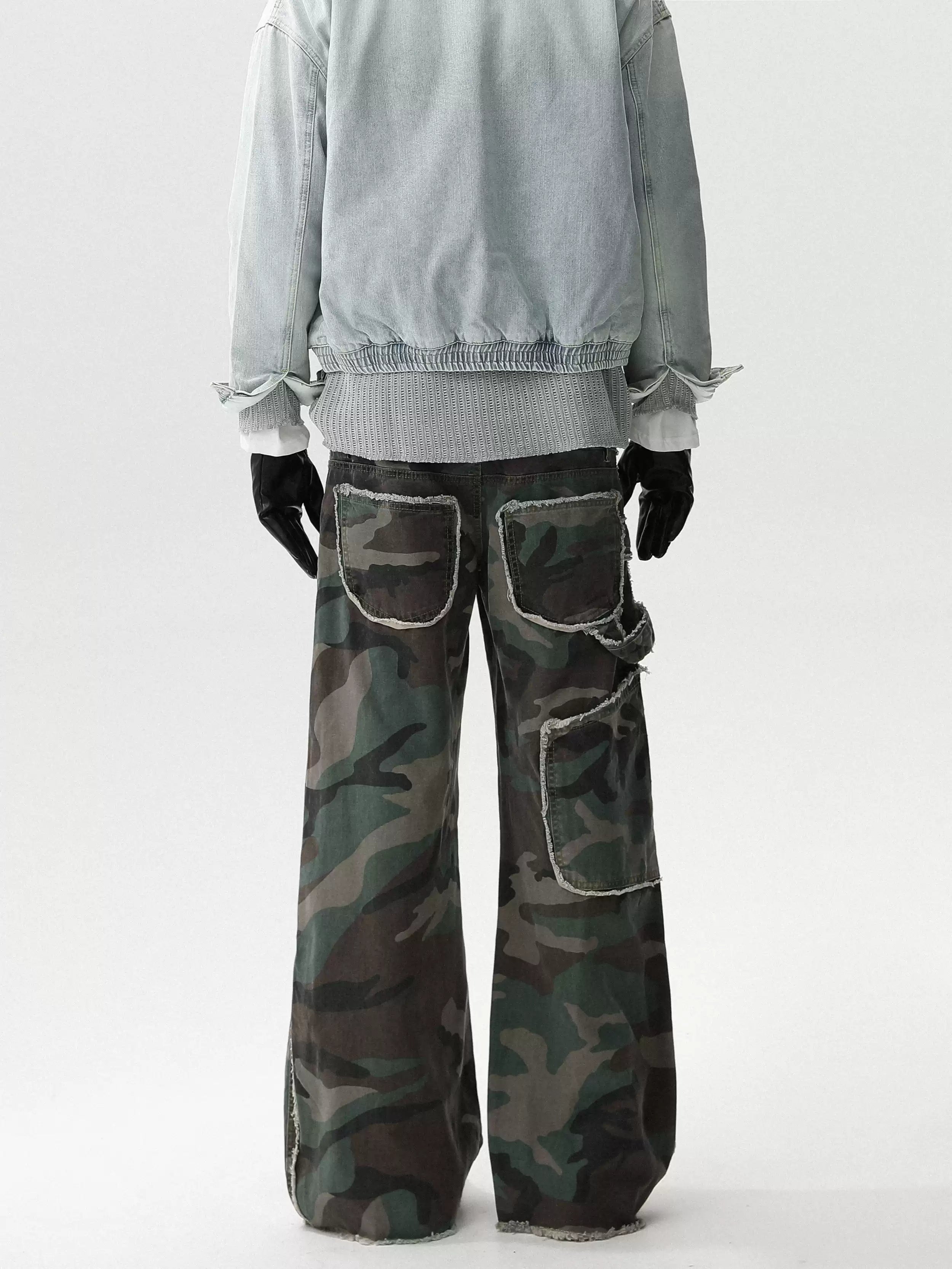 QS593B camouflage pants