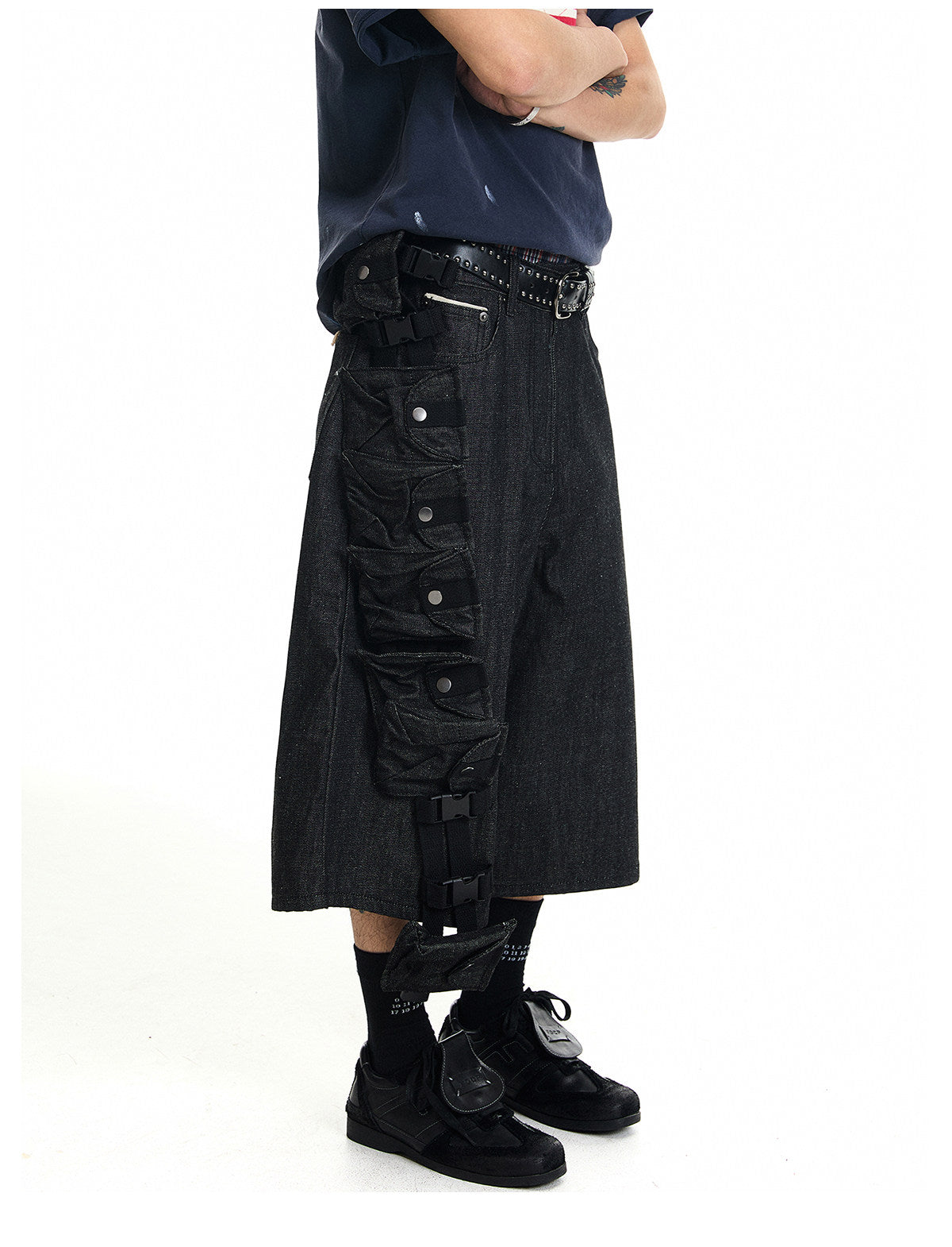 QS835B denim shorts