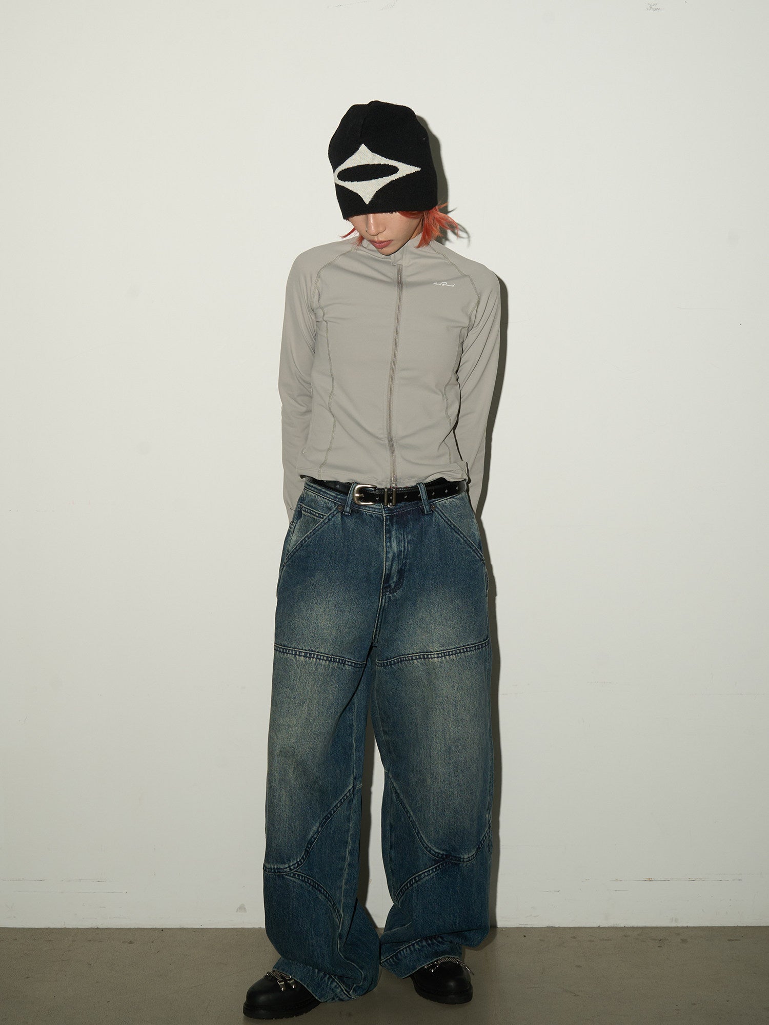 QS739B wash denim