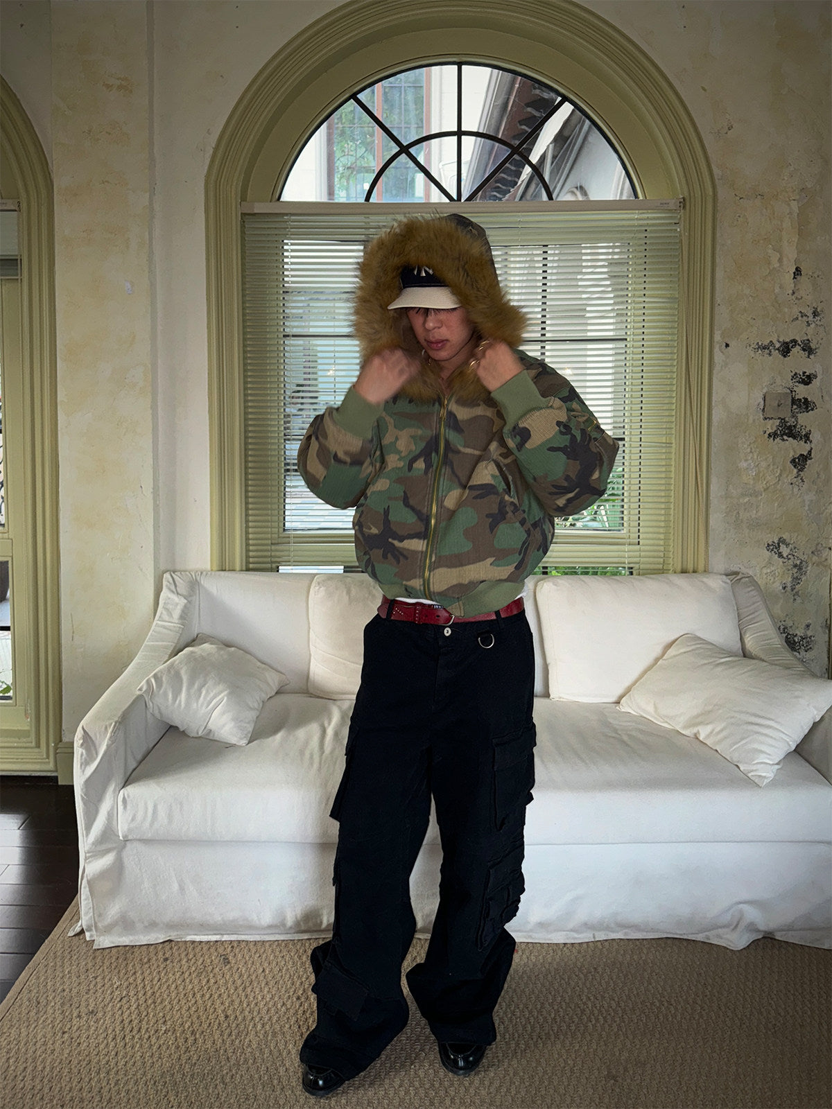 QS947B camo jacket