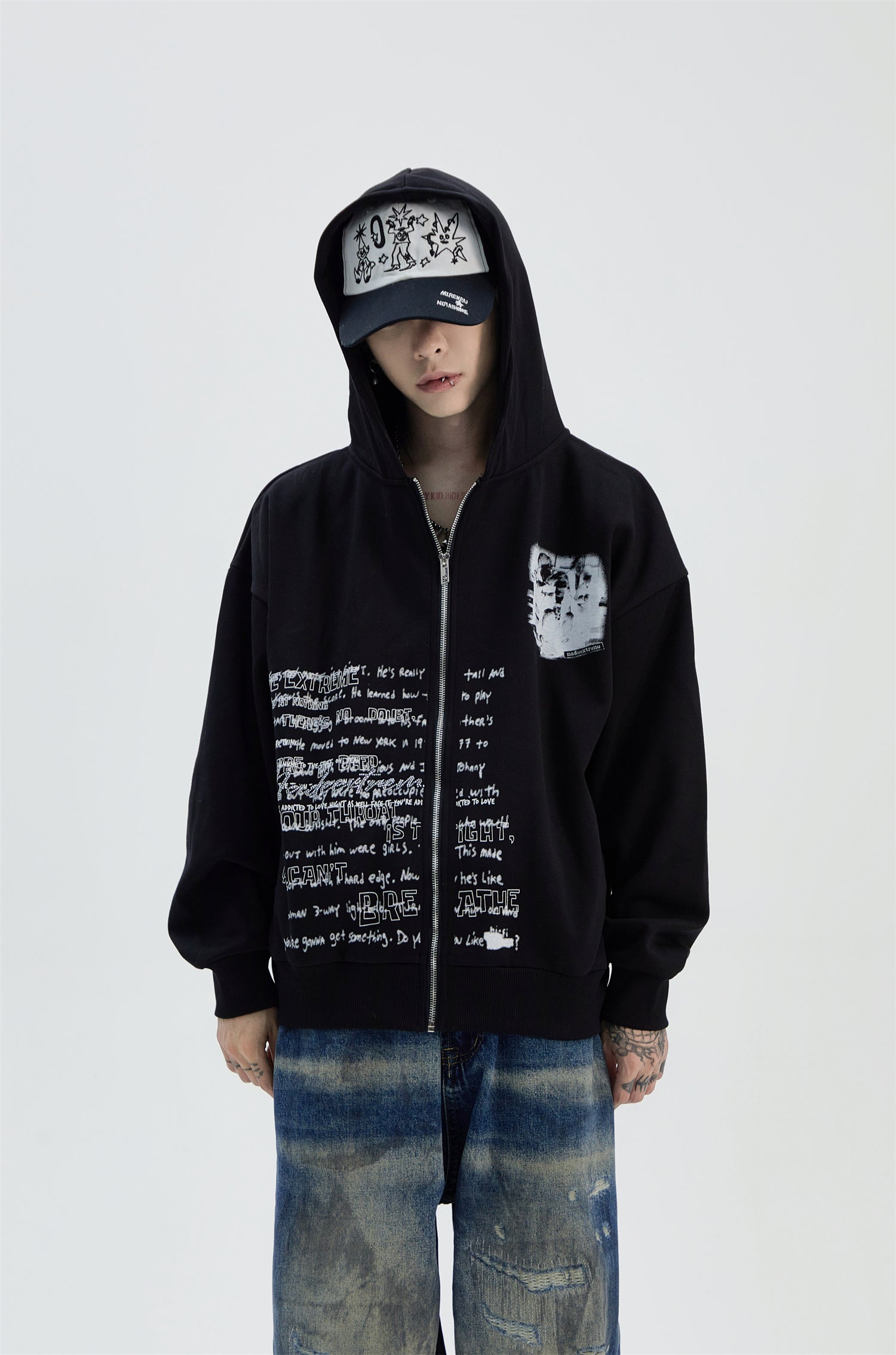 QS940A zip hoodie